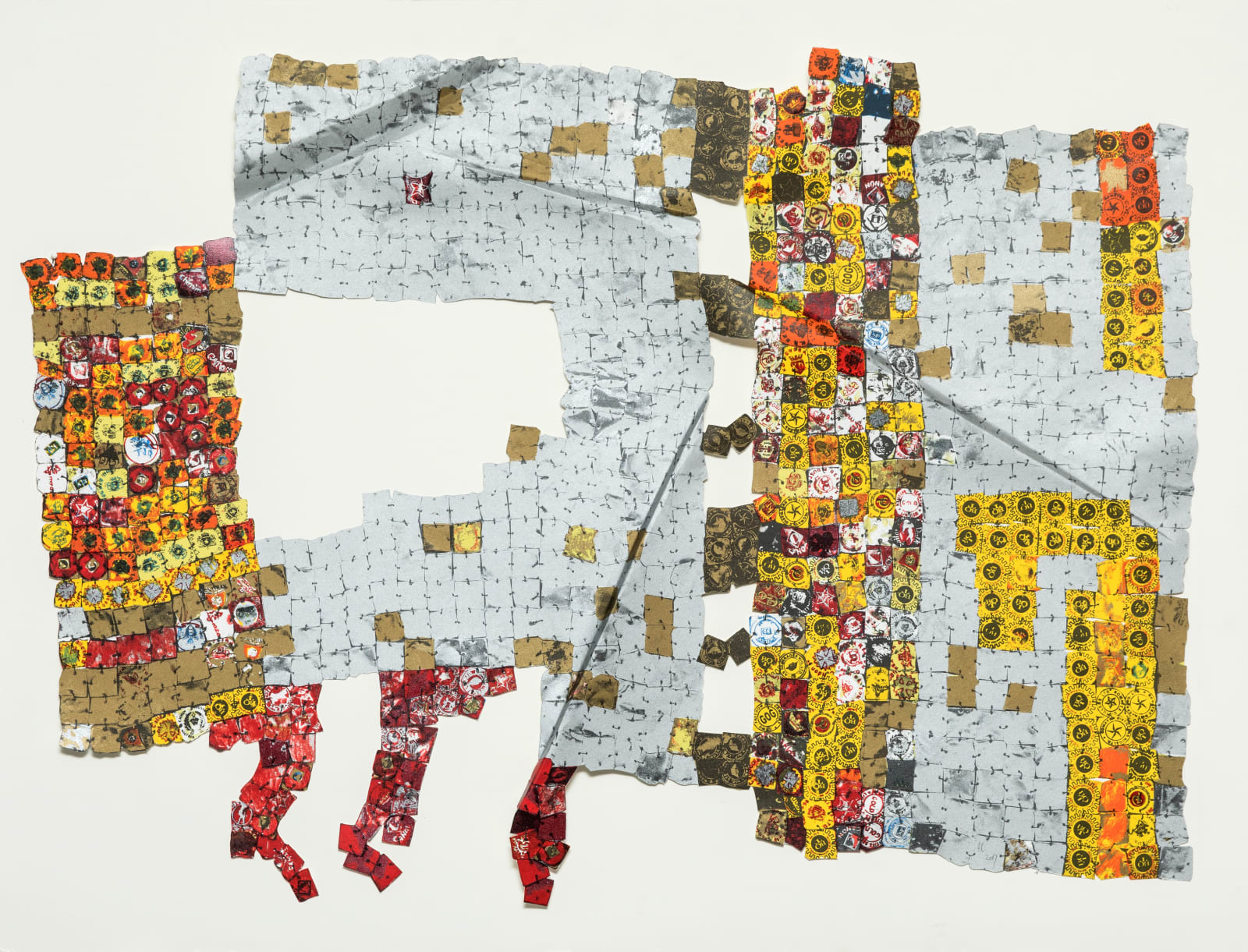 El Anatsui, Untitled, 2017