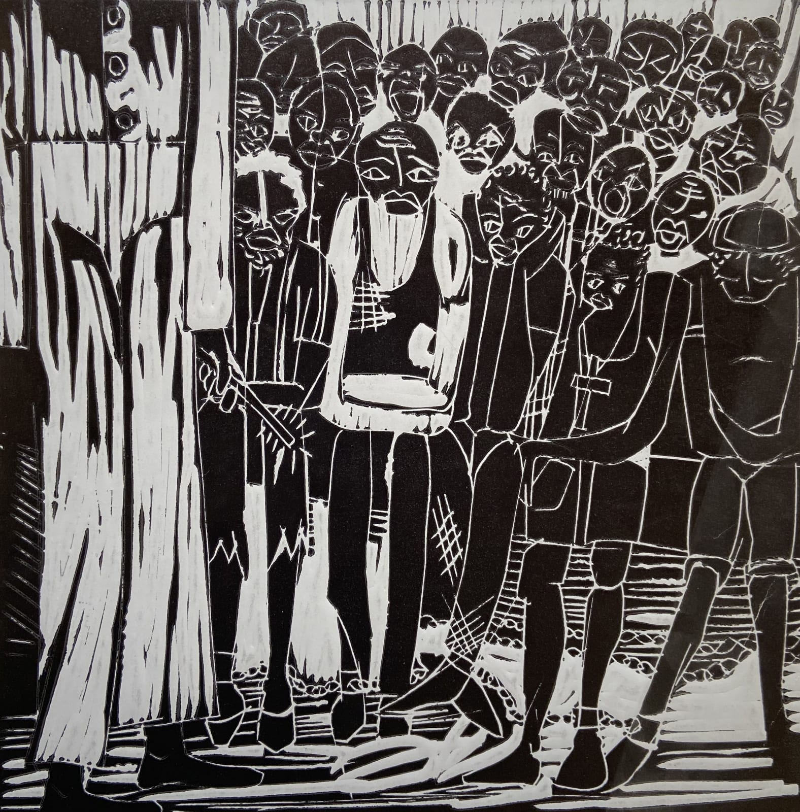 Dindga McCannon, Slaves Shackles & Prods, 1970