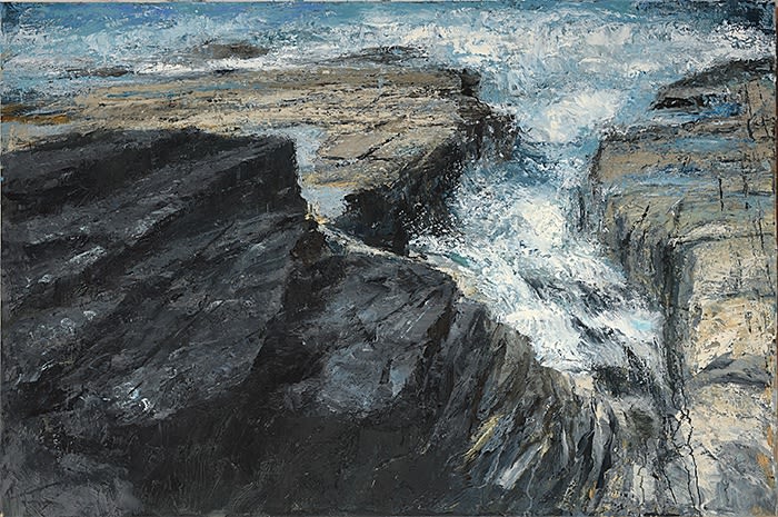 Donald Teskey, Tidal Rocks, 2017