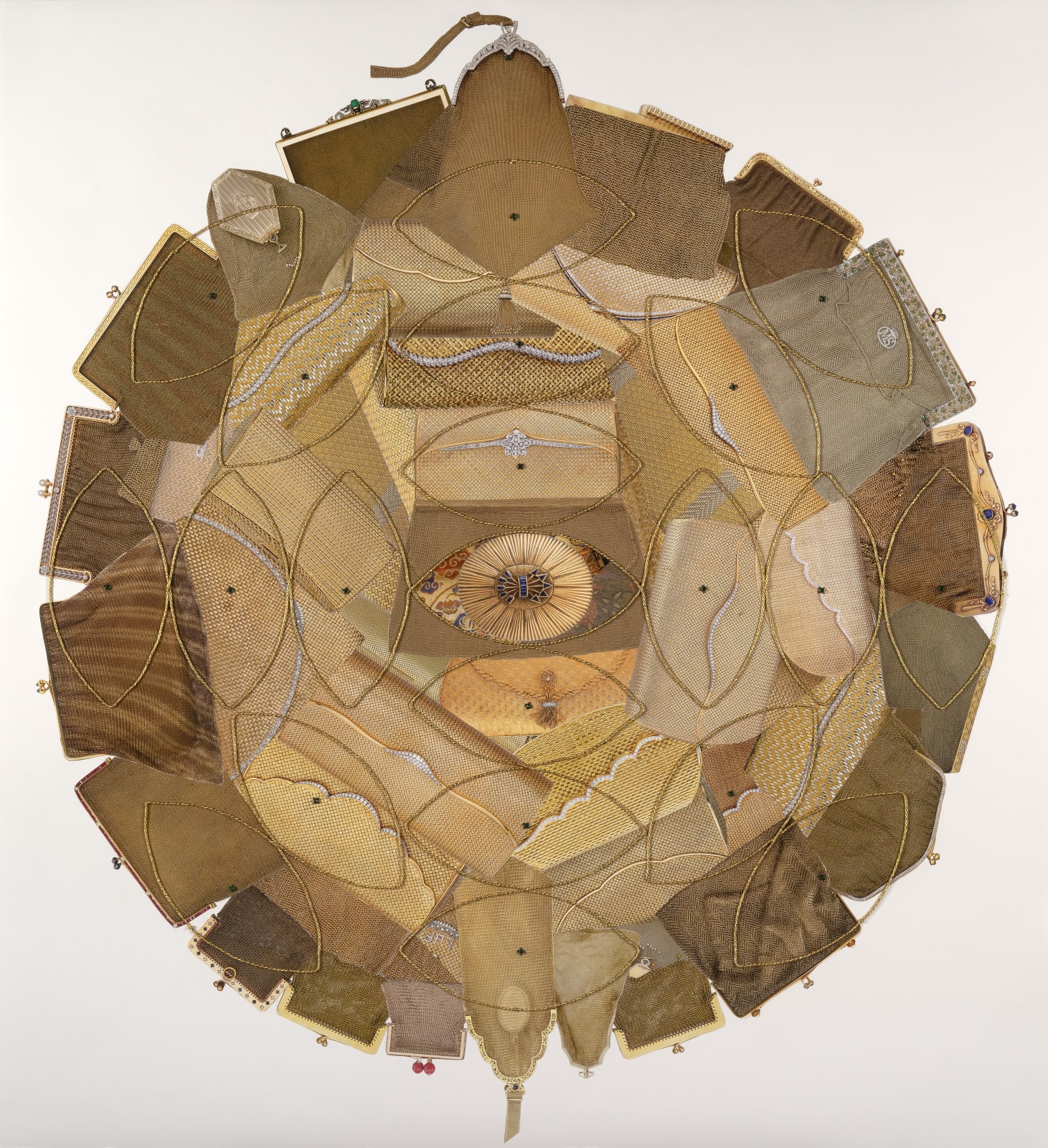 Rachel Selekman, Paper Shield I, 2022