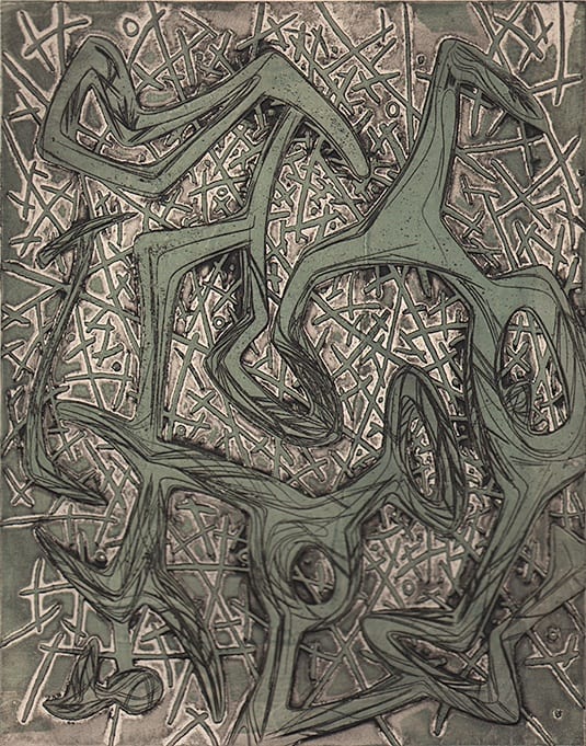 Helen Phillips, Mantis Religiouses, 1952
