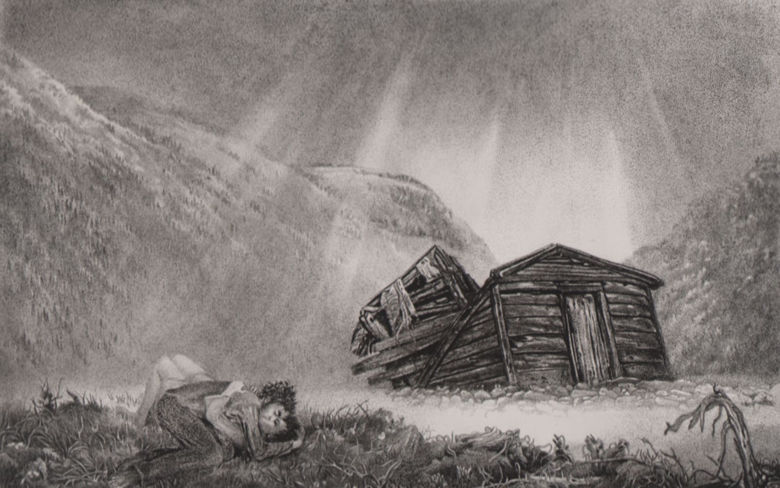 Norma Morgan, Stony Clove, Catskill Mountains, 1974