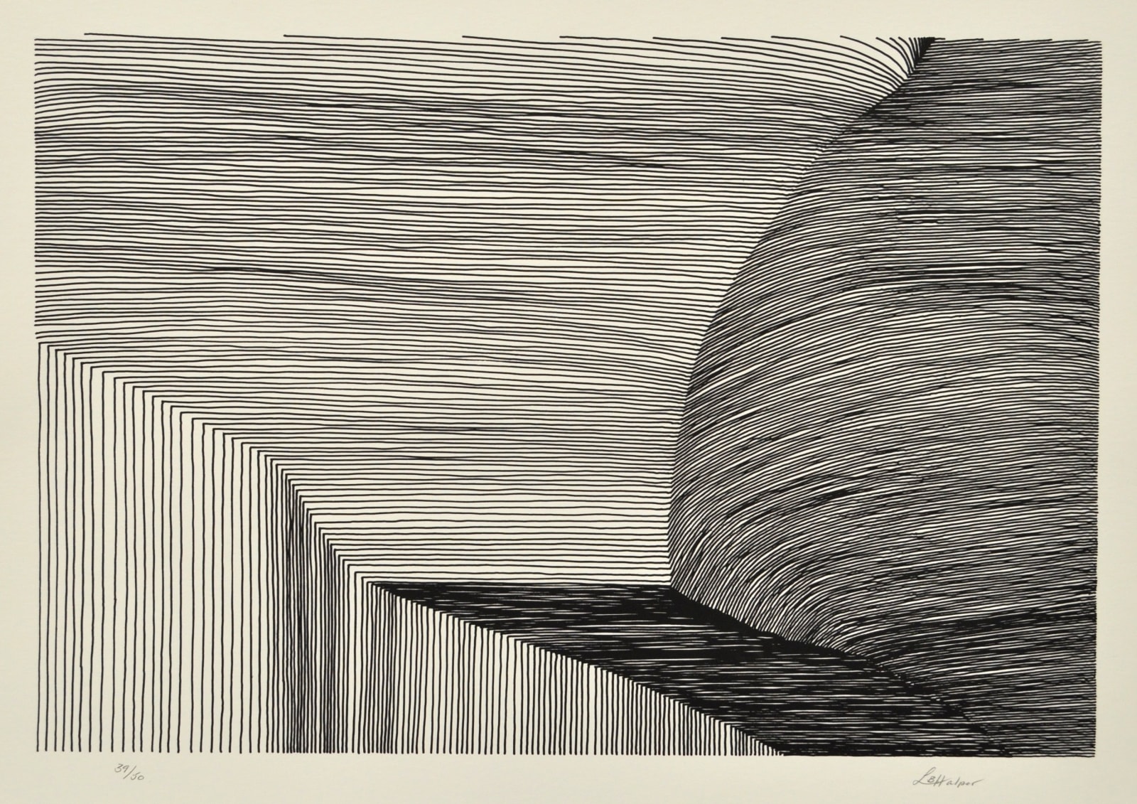 Lorna Blaine Halper, Fjord of Appollo, 1966