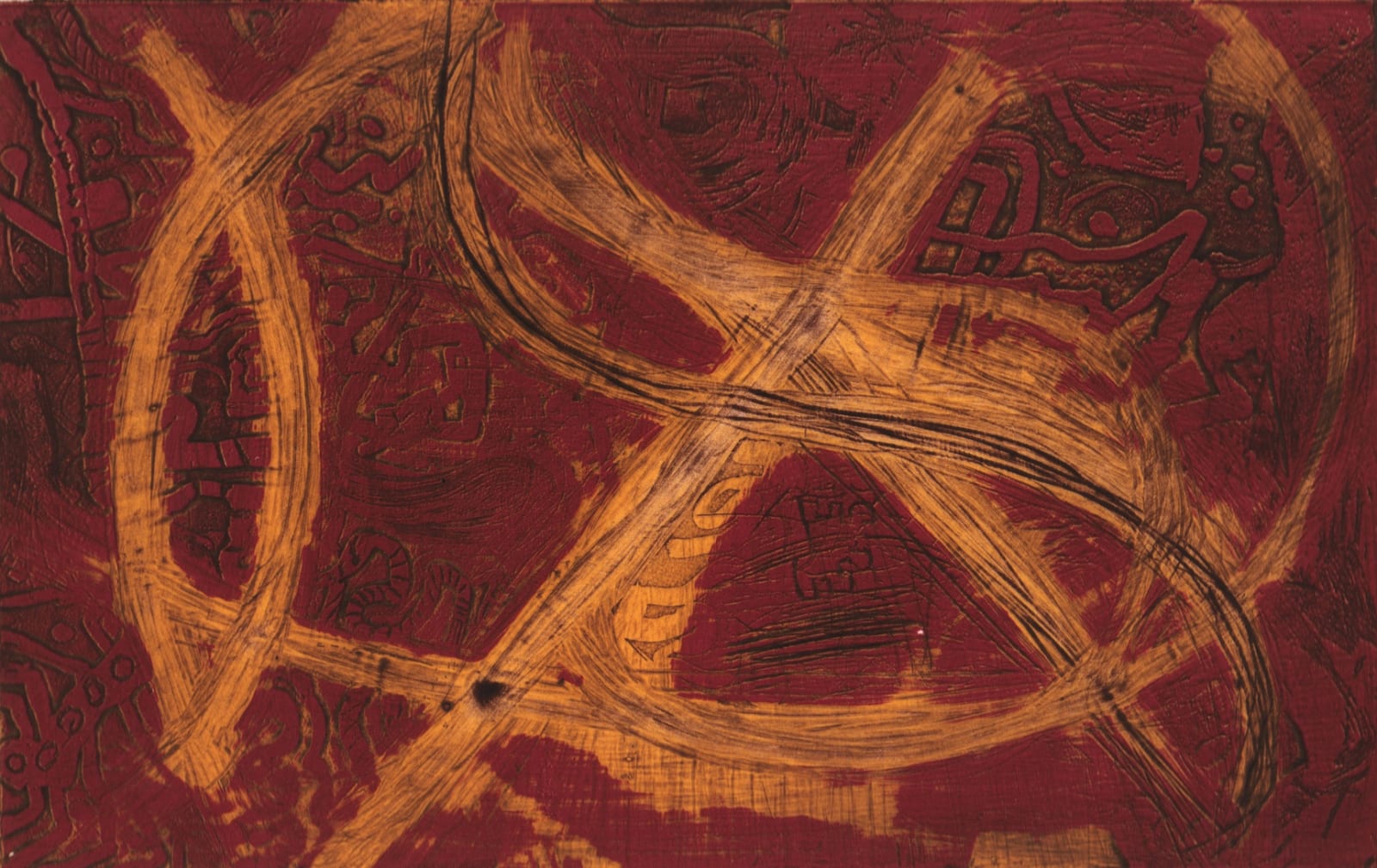 Joyce Wellman, Masked Hieroglyphics, 1981