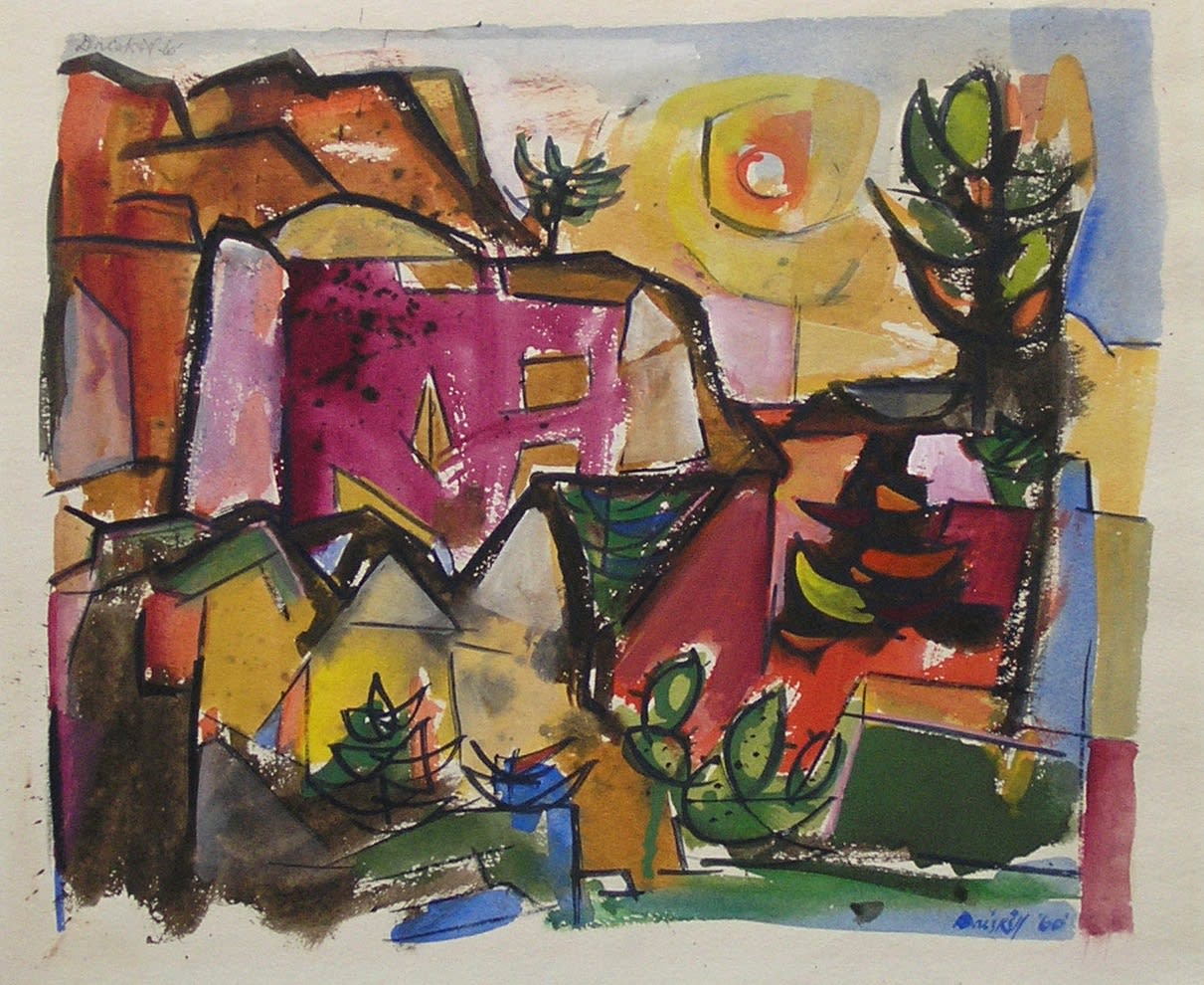 David Driskell, Colorado Scape, 1960