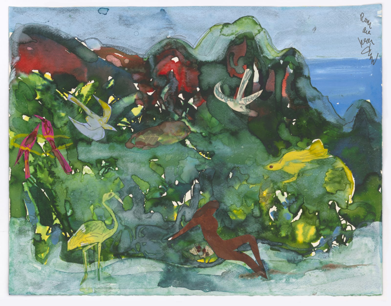 Romare Bearden, Caribbean Song, c. 1980s