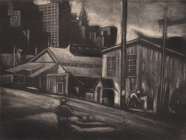 Dox Thrash, Backstage, c. 1939-1940
