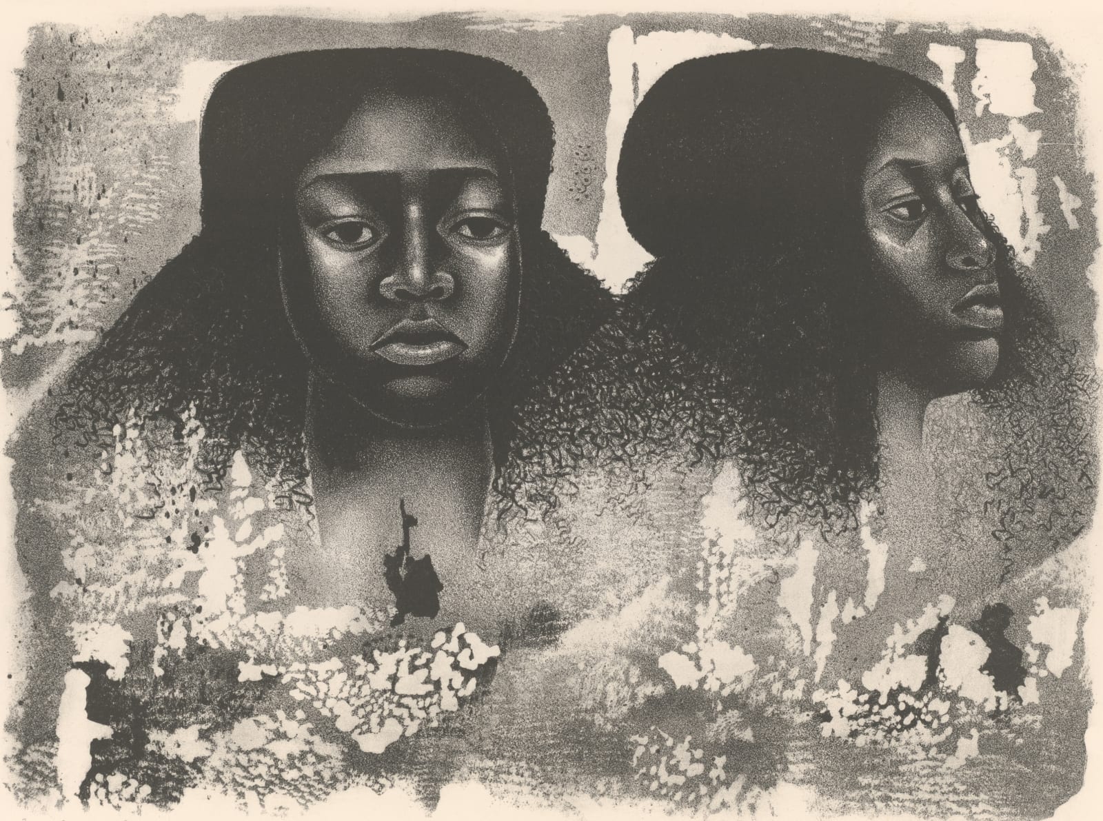 Elizabeth Catlett, Lovey Twice, 1976