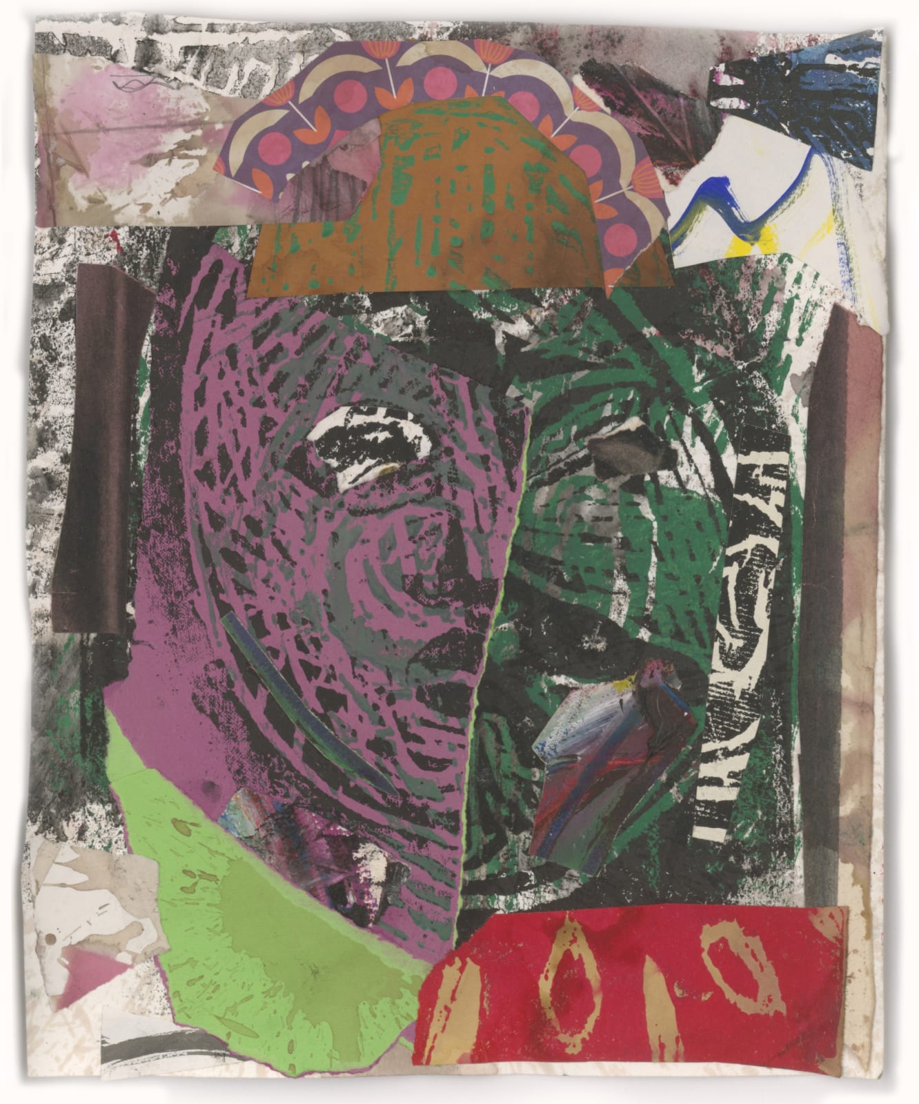 Dexter Davis, Black Face/The Cross #3, 2019