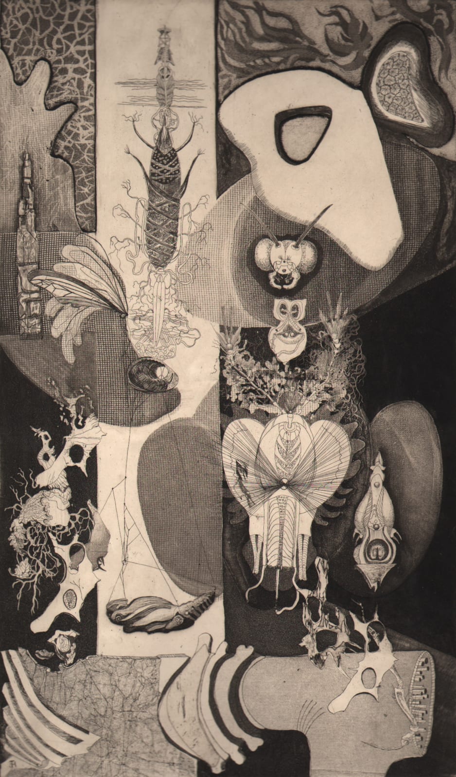 Jean Helion, Metamorphous # 7, 1947