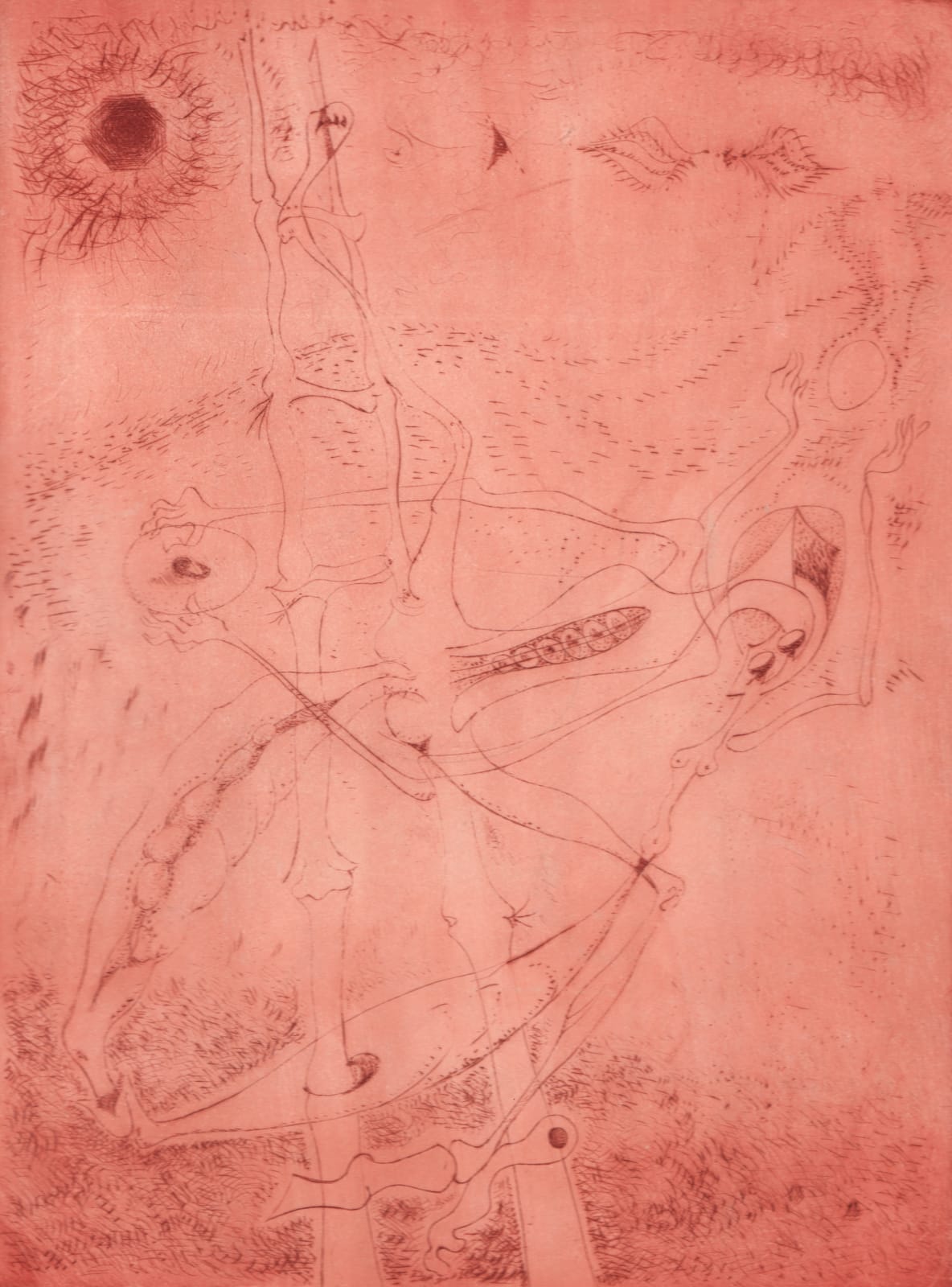 Andre Masson, Le génie de l' espéce, 1942
