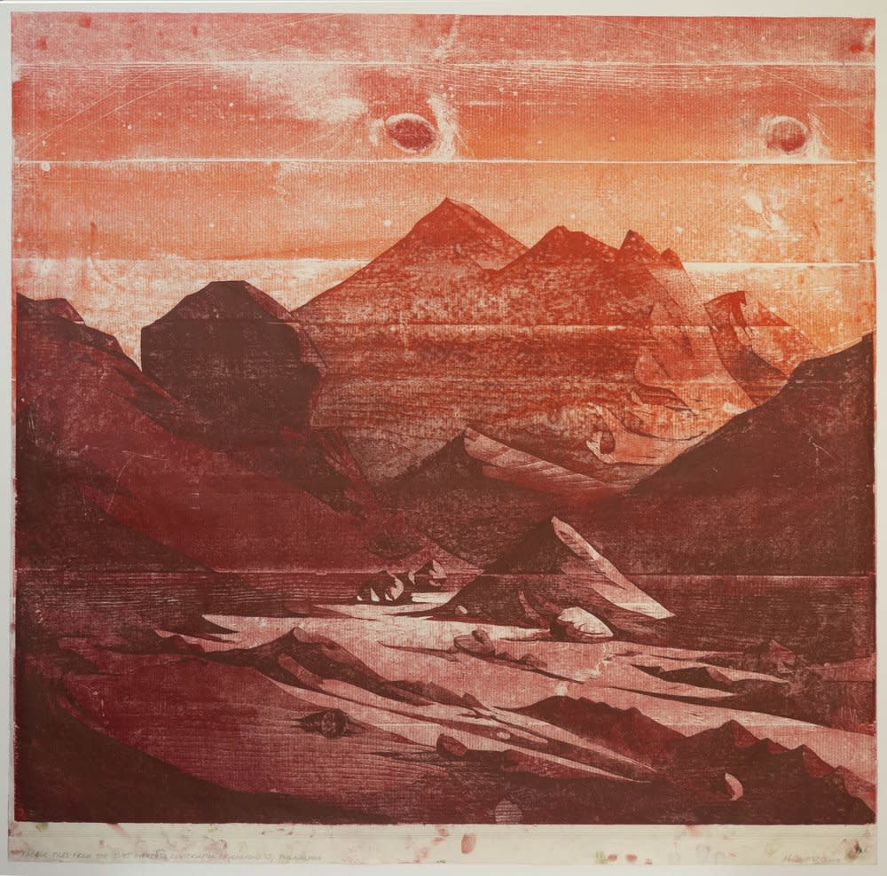 Matthew Colaizzo, Rubble Piles from the I95 Onramp Construction at Richmond Street, Philadelphia, Pennsylvania, 2017