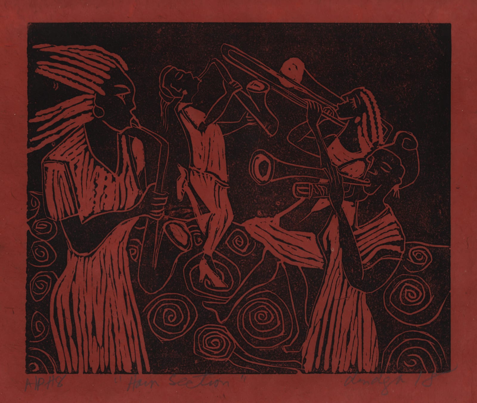 Dindga McCannon, Horn Section, 2018