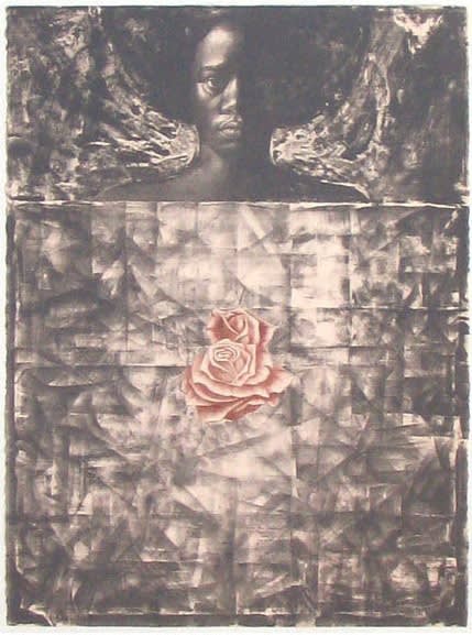 Charles White, Love Letter , 1971