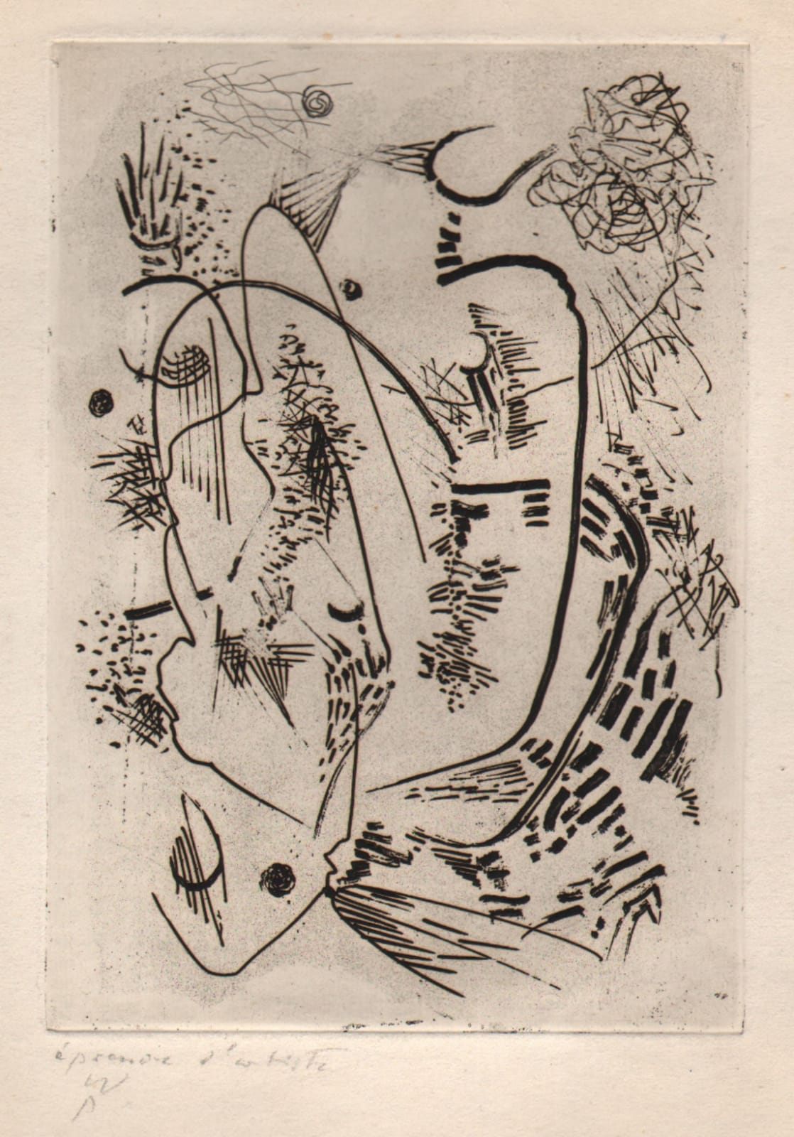 Wolfgang Paalen , Arcanes, 1954