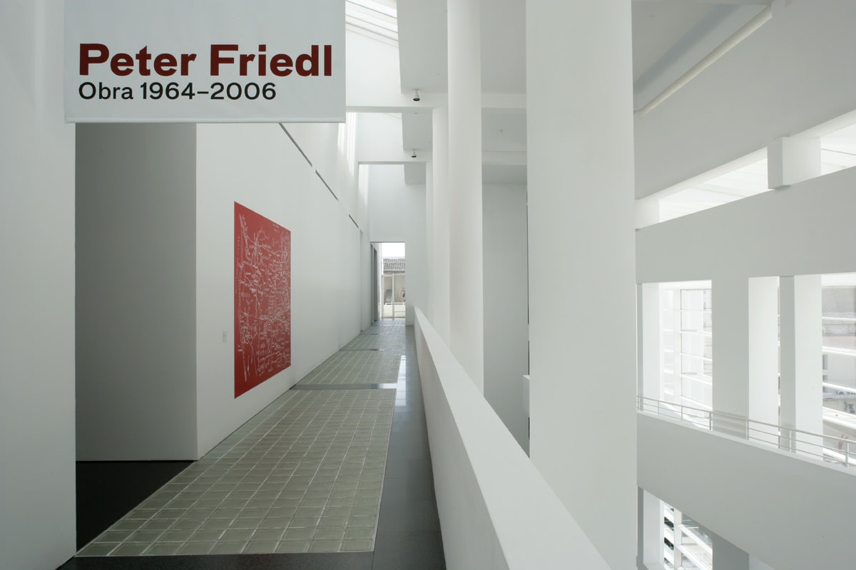 Peter Friedl, Obra 1964-2006, exhibition view at Macba, Museum of Contemporary Art Barcelona, 26 May - 3 September 2006