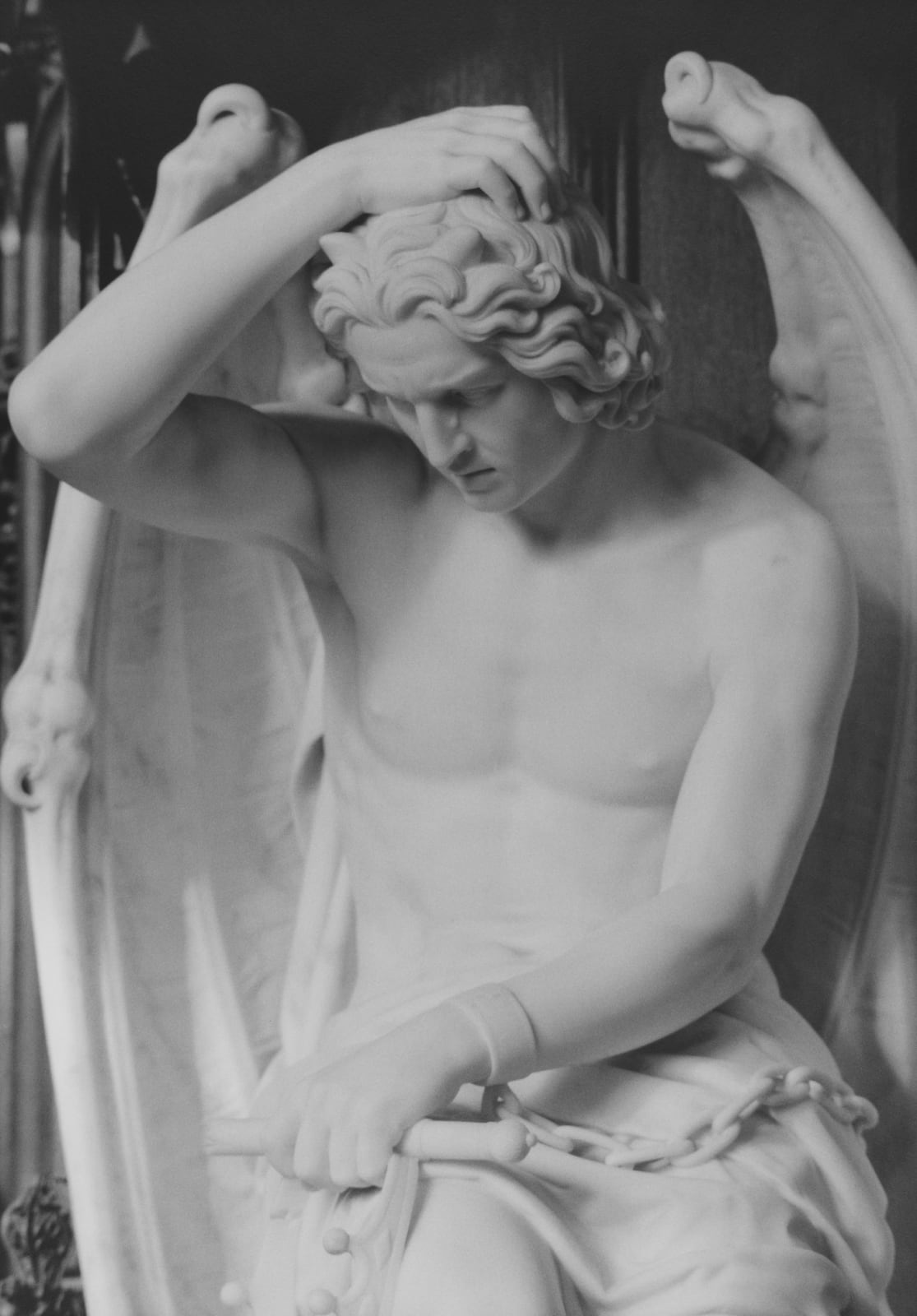 Jeff Weber, The Lucifer of Liège (Guillaume Geefs, 1884), Cathédrale St. Paul, Liège, 2014