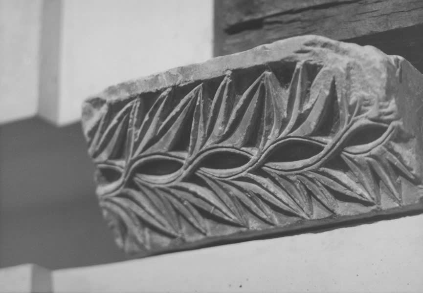 Jeff Weber, An Attempt at a Personal Epistemology, Architectural Fragment of Gnostic Monastery, The Bawit Monastery, AD 385 - 390, 2014