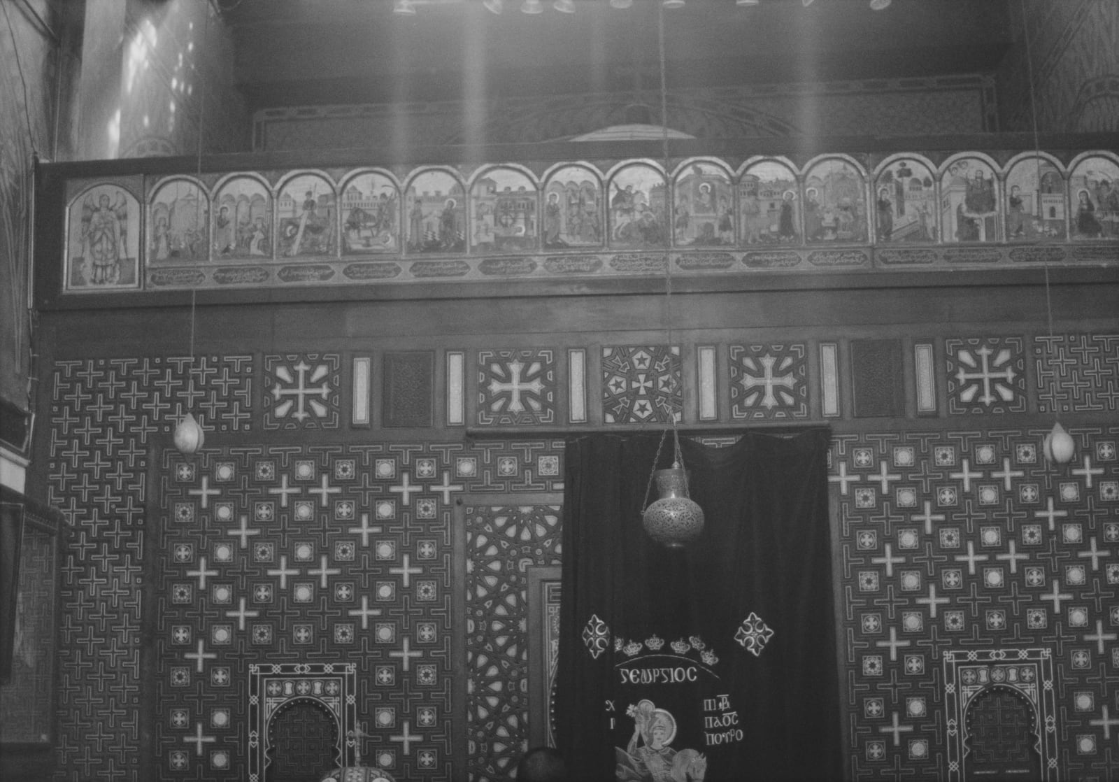 Jeff Weber, An Attempt at a Personal Epistemology, Saint Virgin Mary’s Coptic Orthodox Church (The Hanging Church) Old Cairo, 2013