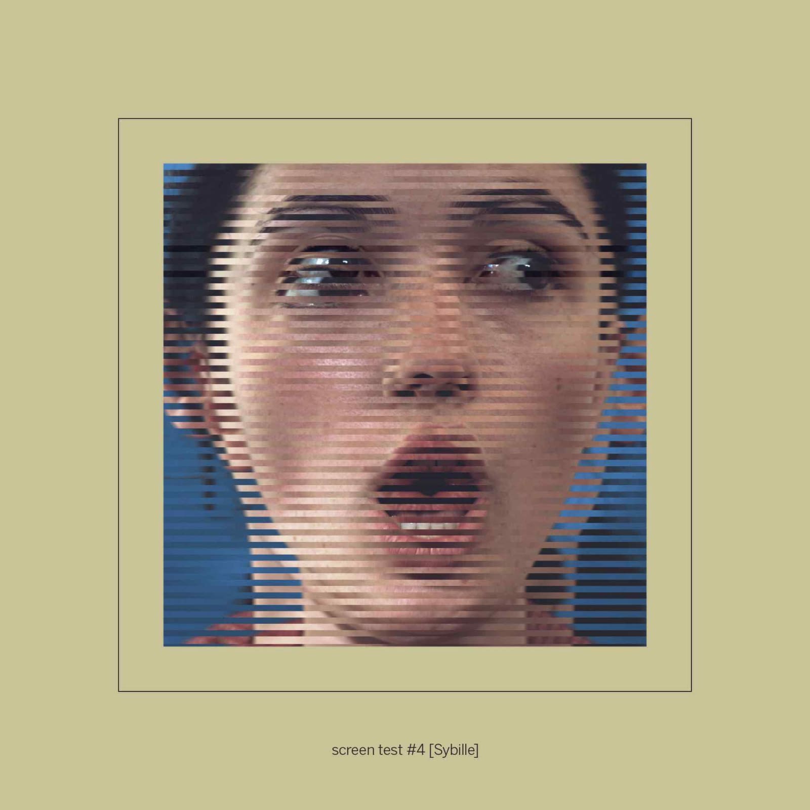 Suzanne Lafont, SCREEN TEST #4 (SYBILLE), 2018