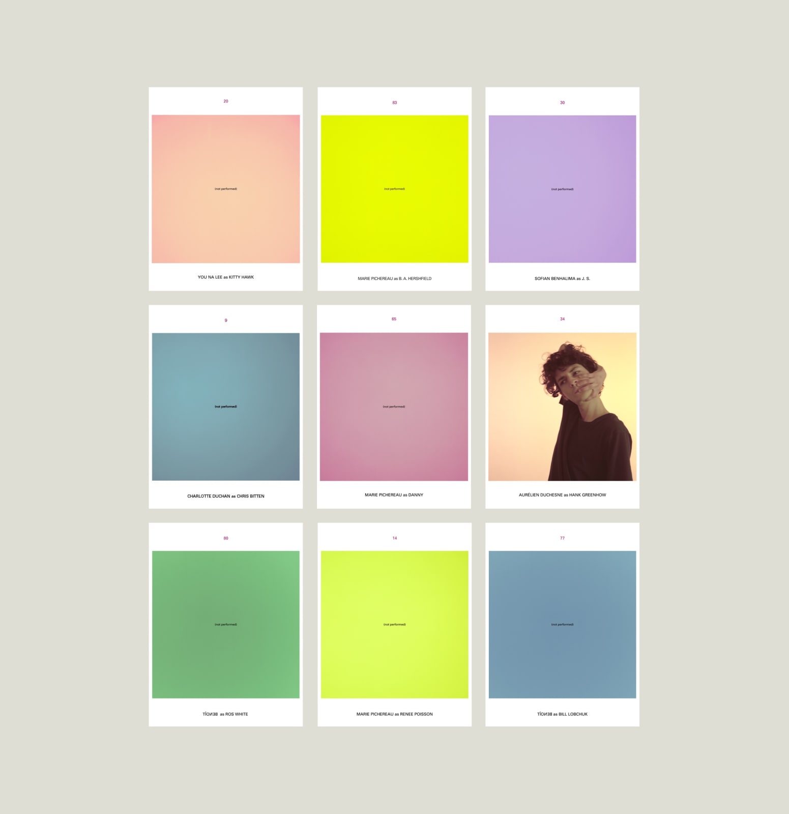 Suzanne Lafont, SITUATION COMEDY. FROM GENERAL IDEA’S PAMPHLET “MANIPULATING THE SELF