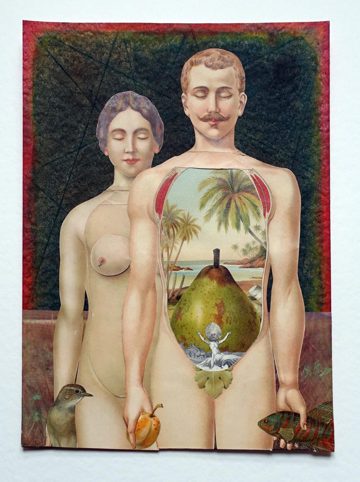 Bert Theis, Szene aus: « Von Platen jagt das kollektive Unbewusste », 1987