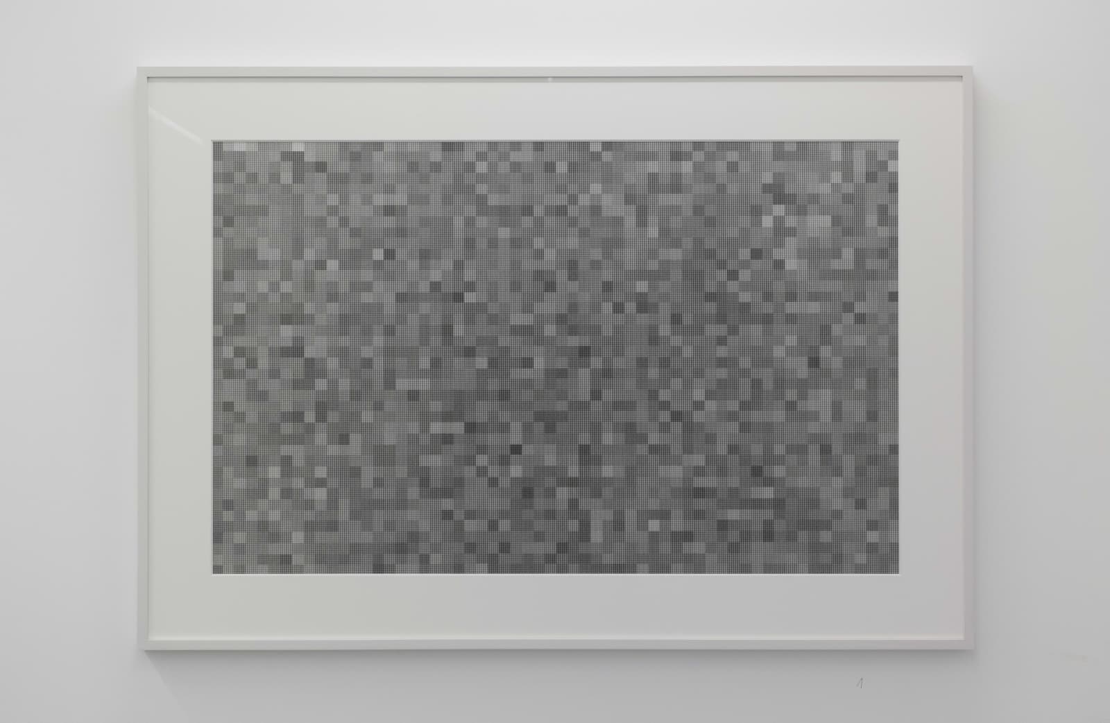 Jeff Weber, Untitled (Neural Networks) (nn1_3d / 1), 2019