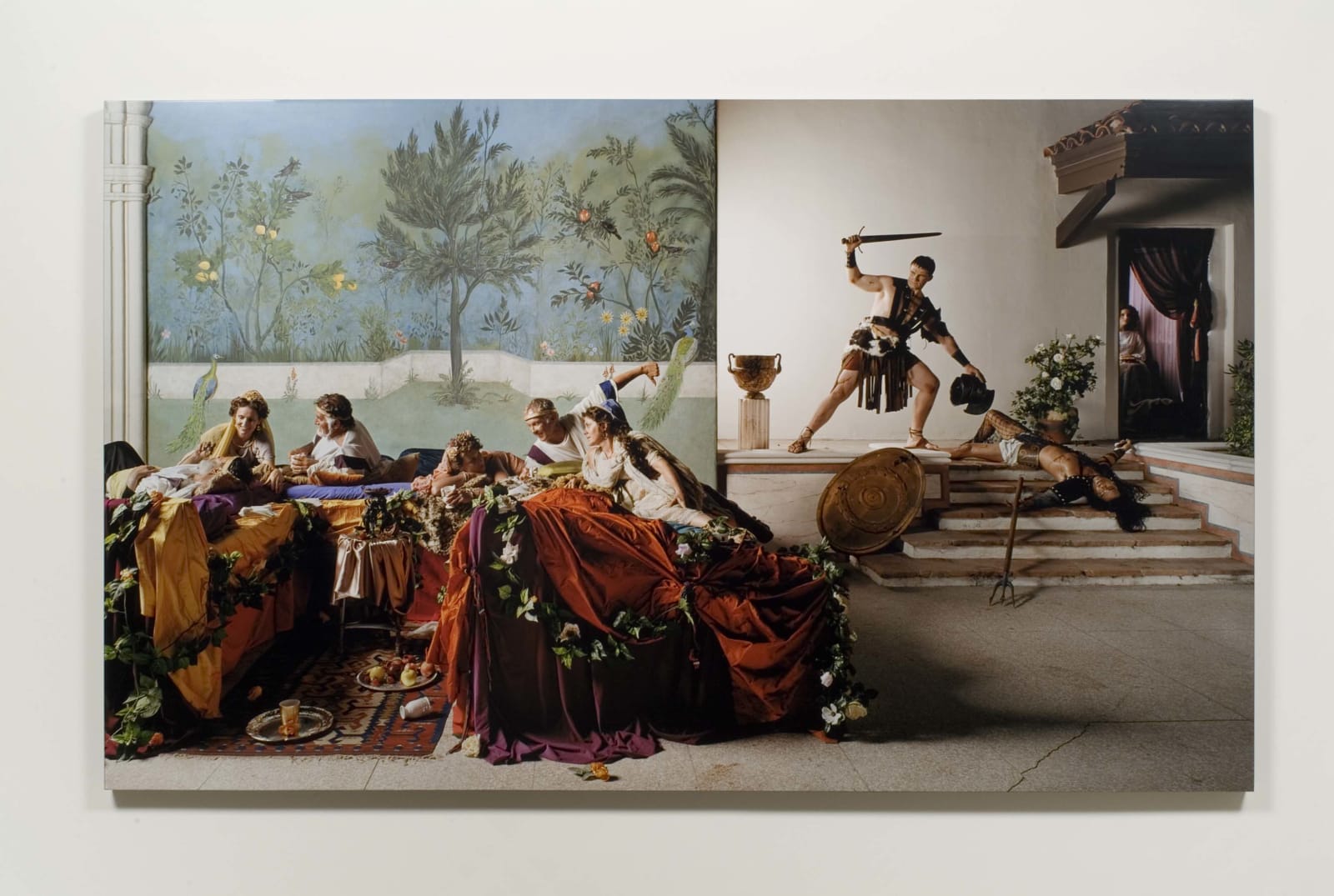 Eleanor Antin, The Banquet from The Last Days of Pompeii, 2001