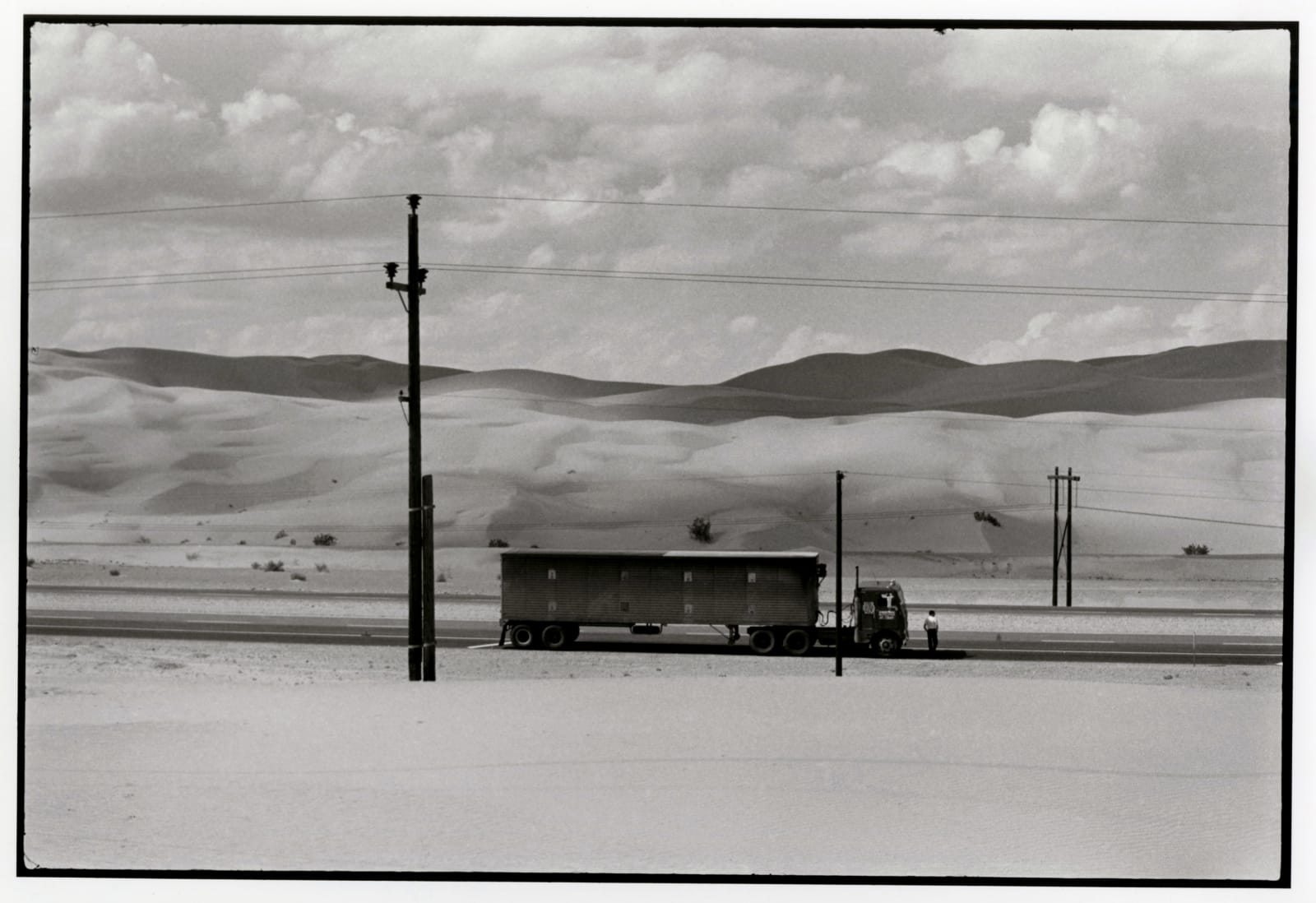Danny Lyon - Near Yuma California, 1962