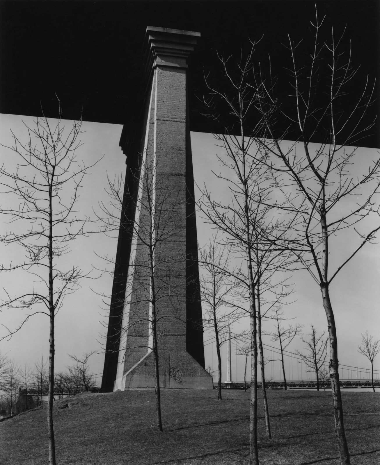 Brett Weston, Bridge Pylon, New York, 1947