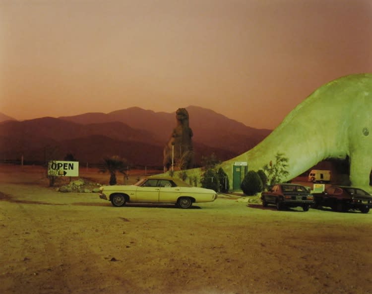 Richard Misrach, Tyrannosaurus Rex and Impala, 1984