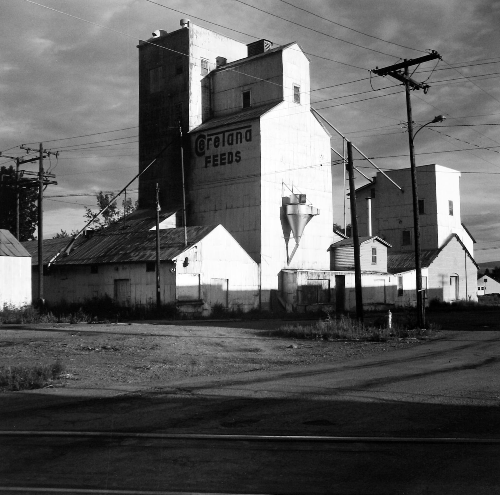 Frank Gohlke, Grain Elevator and Feed Mill- Missoula, Montana, 1974