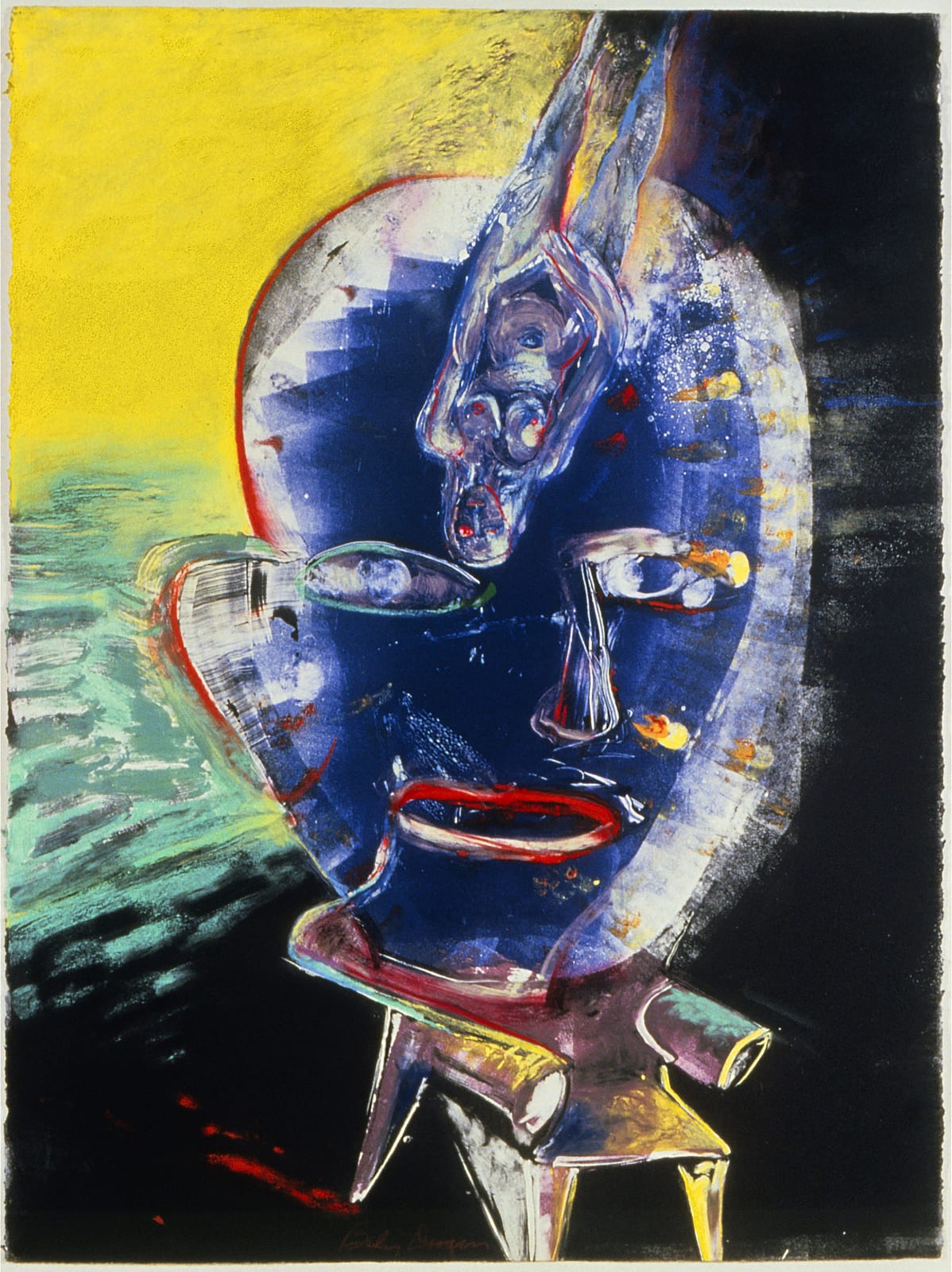 Bailey Doogan, Head/Chair, 1988