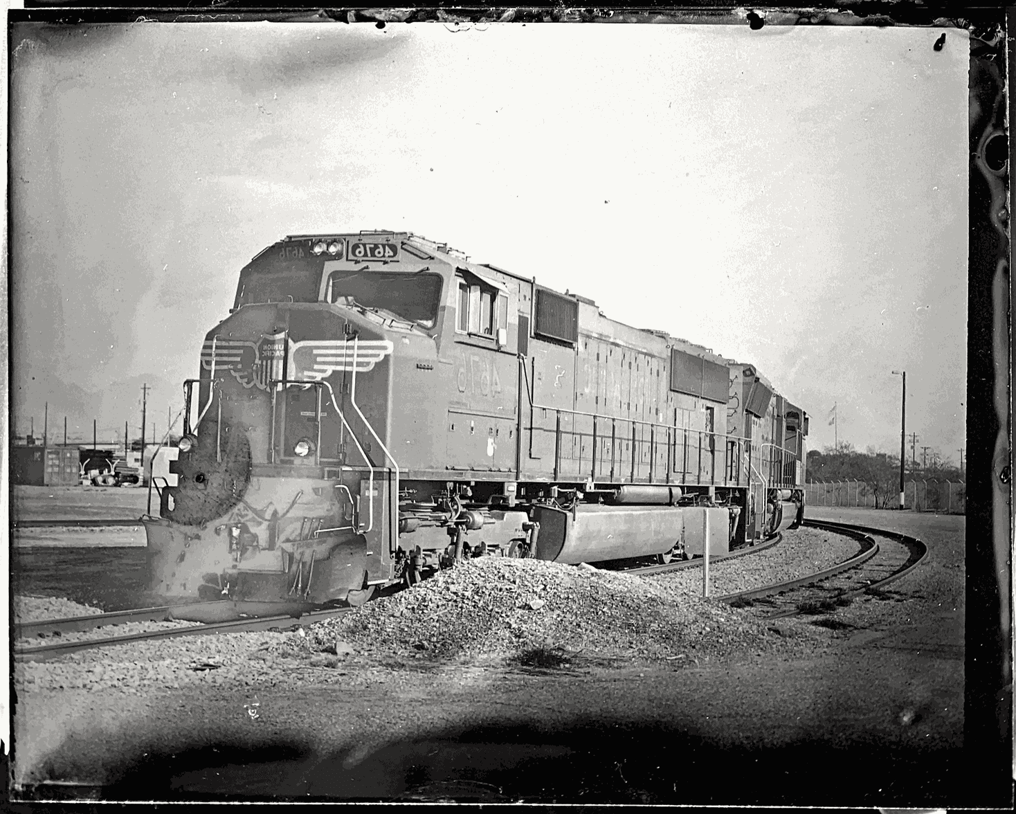 Palmira Miro Gutierrez , Stationed Train, n.d.