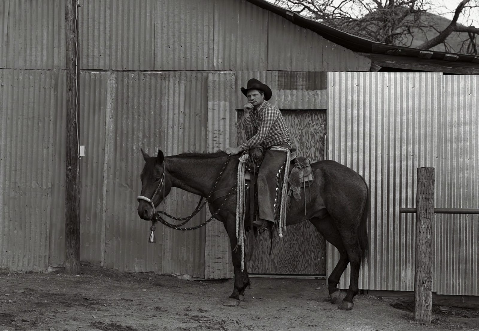 Jay Dusard, Monk Maxwell, AY Ranch, Arizona, 1982