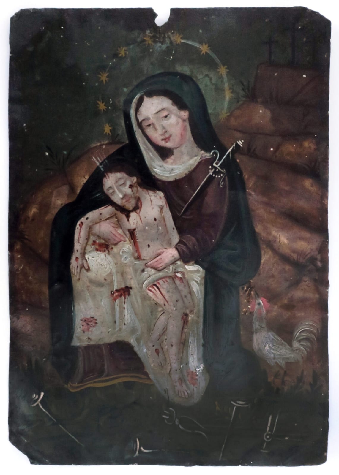 (Mexican Folk Retablos), Untitled, n.d.