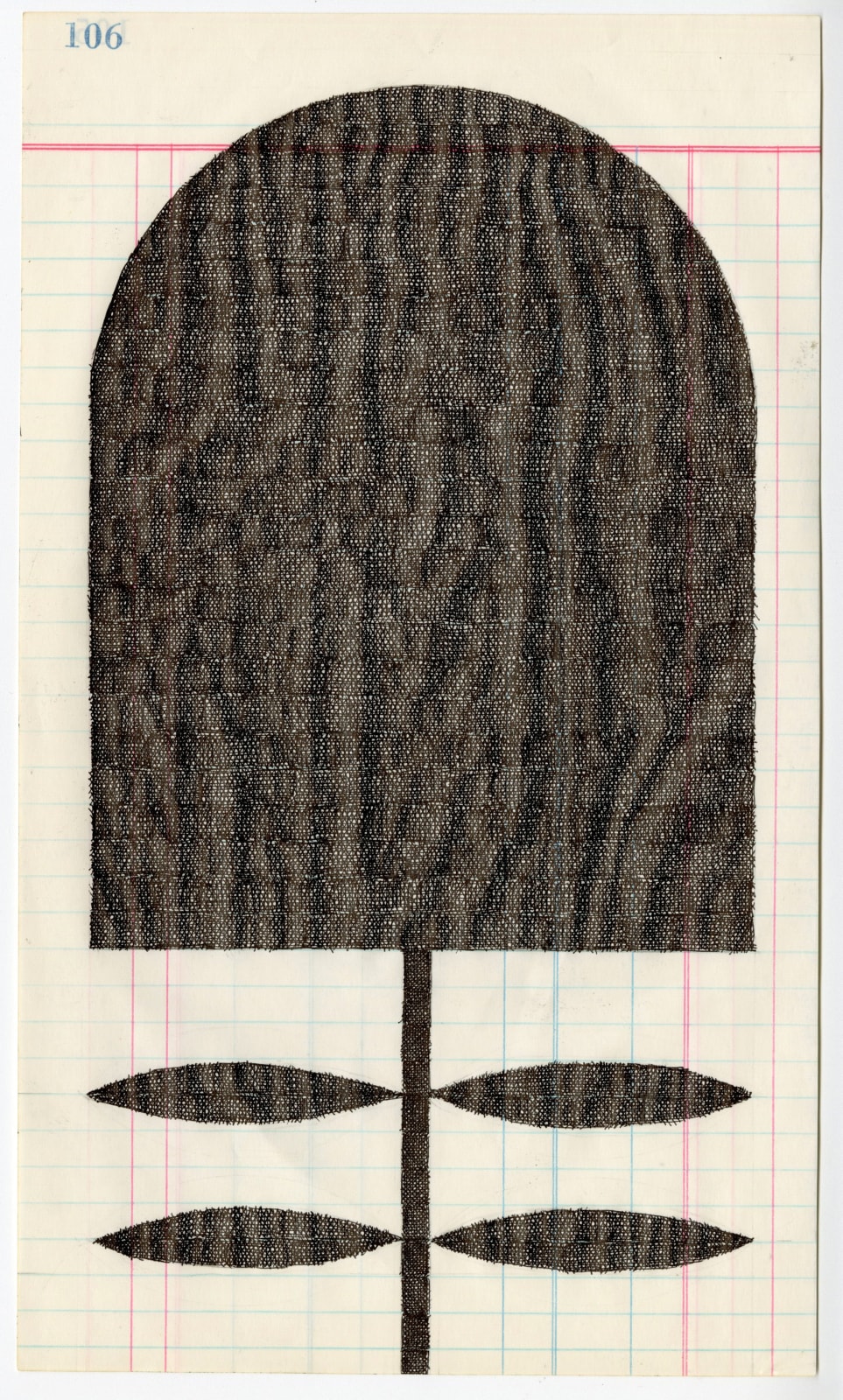 Albert Chamillard, Black Flower, 2016