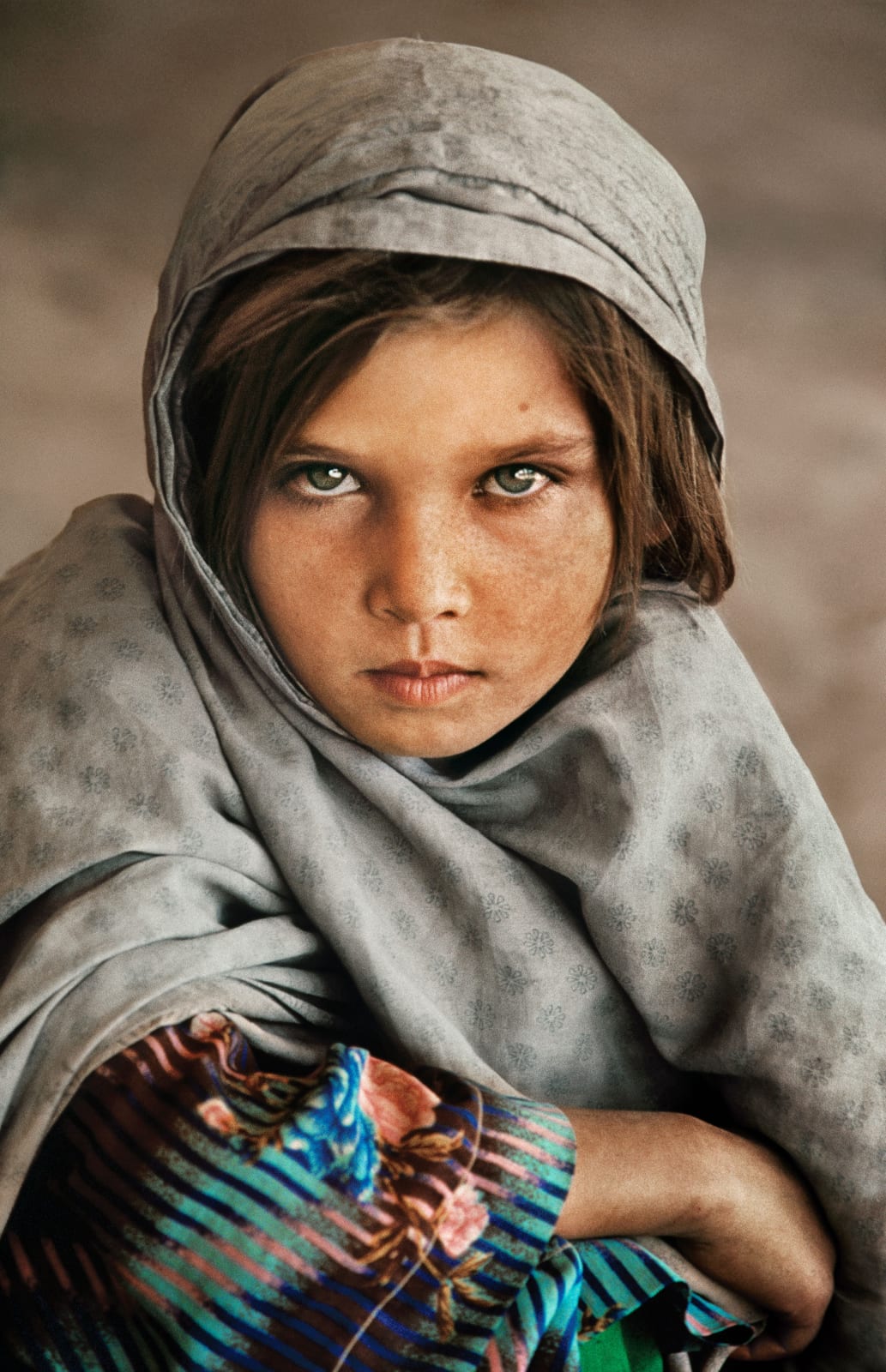 Steve Mccurry Afghan Nomad Girl Afghanistan 1990 Etherton Gallery 