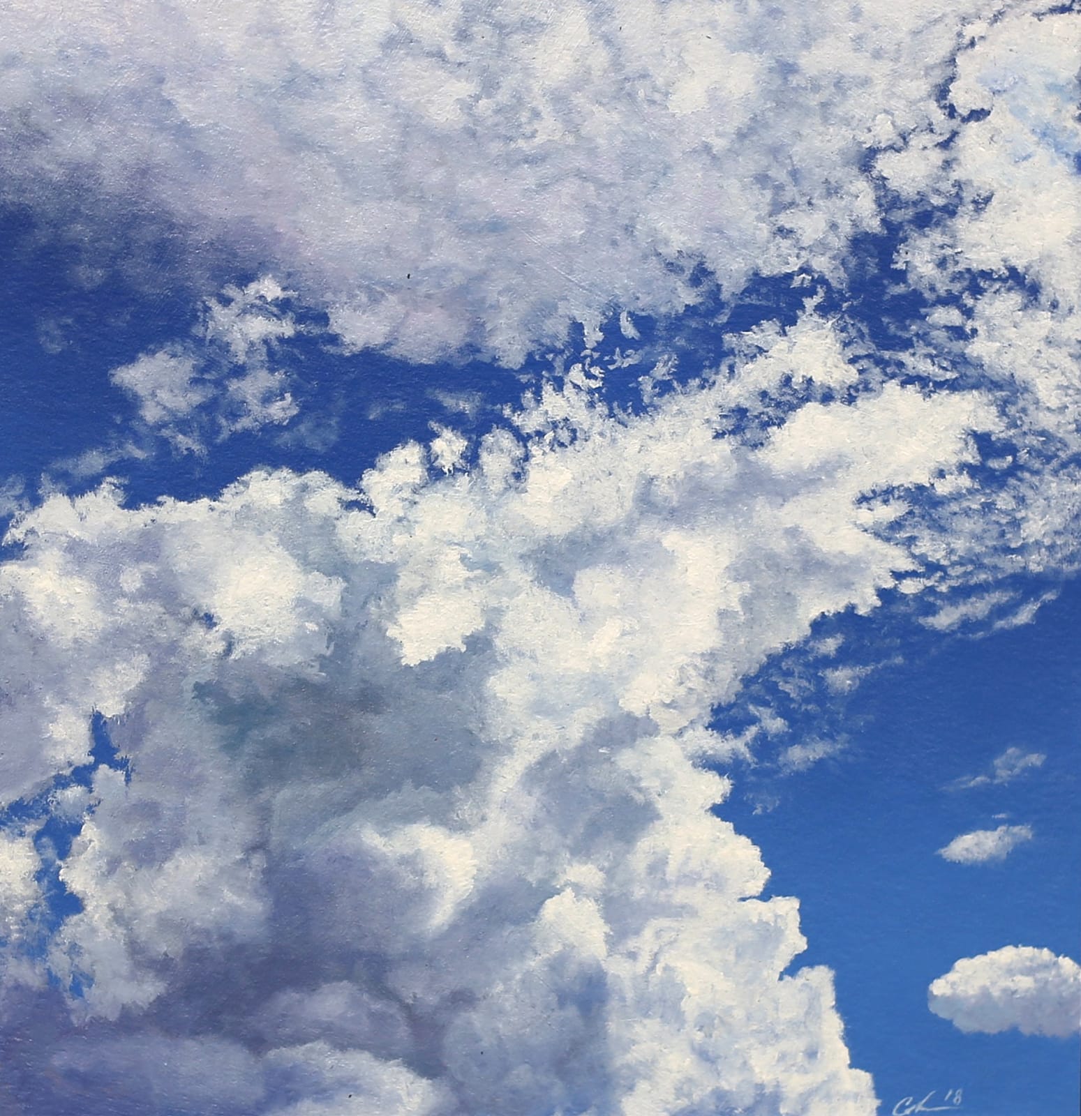 Craig Cully, Cloud Study #3, 2018