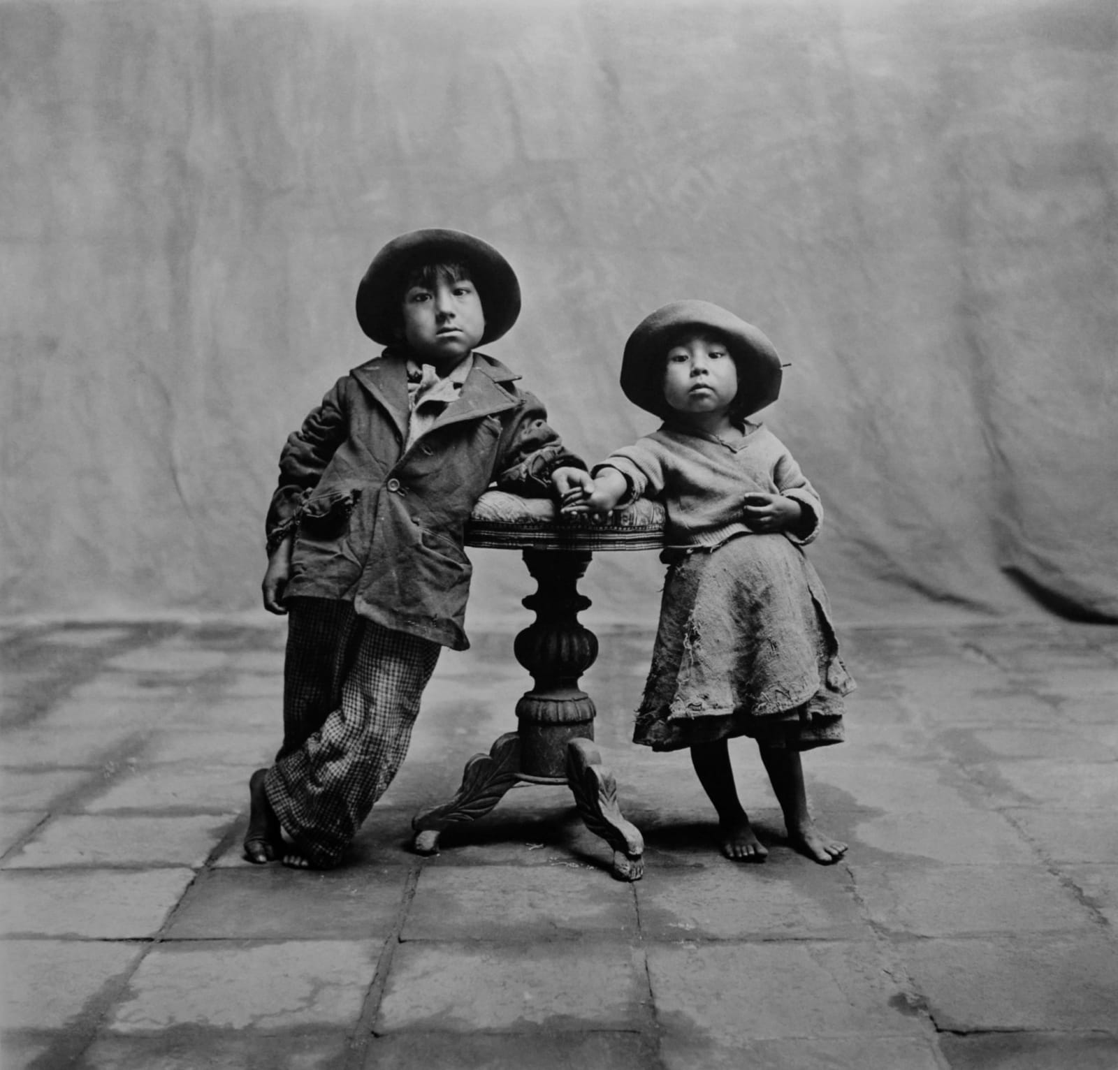 Irving Penn, Cuzco Children, 1948