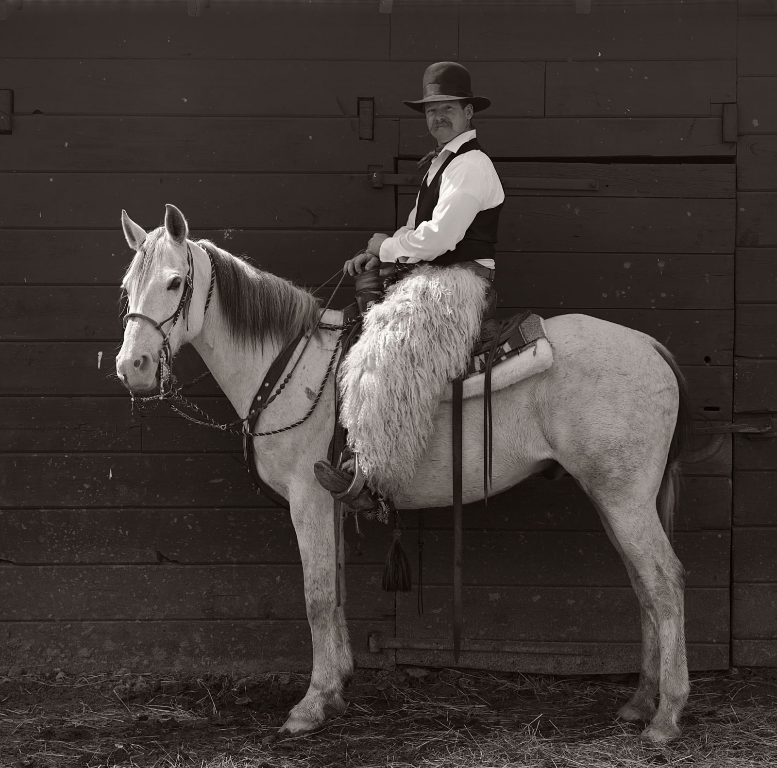 Jay Dusard, Bob Wroten Box 4 Ranch, Oregon, 1982