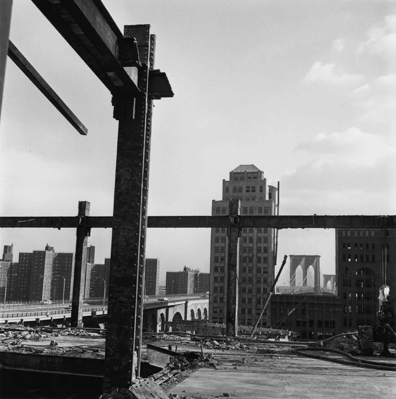 Danny Lyon, The Destruction of Lower Manhattan (Portfolio), 1967 