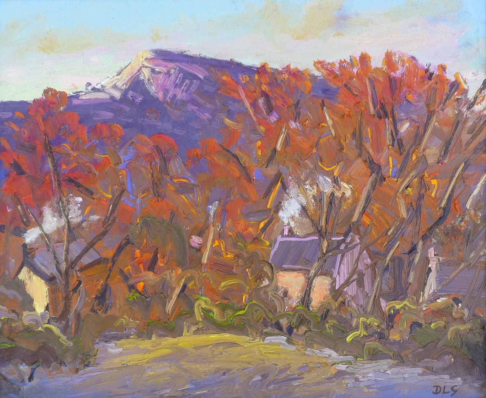 David Lloyd Griffith, Houses, Rhyd y Foel Autumn Ffin y Parc Gallery