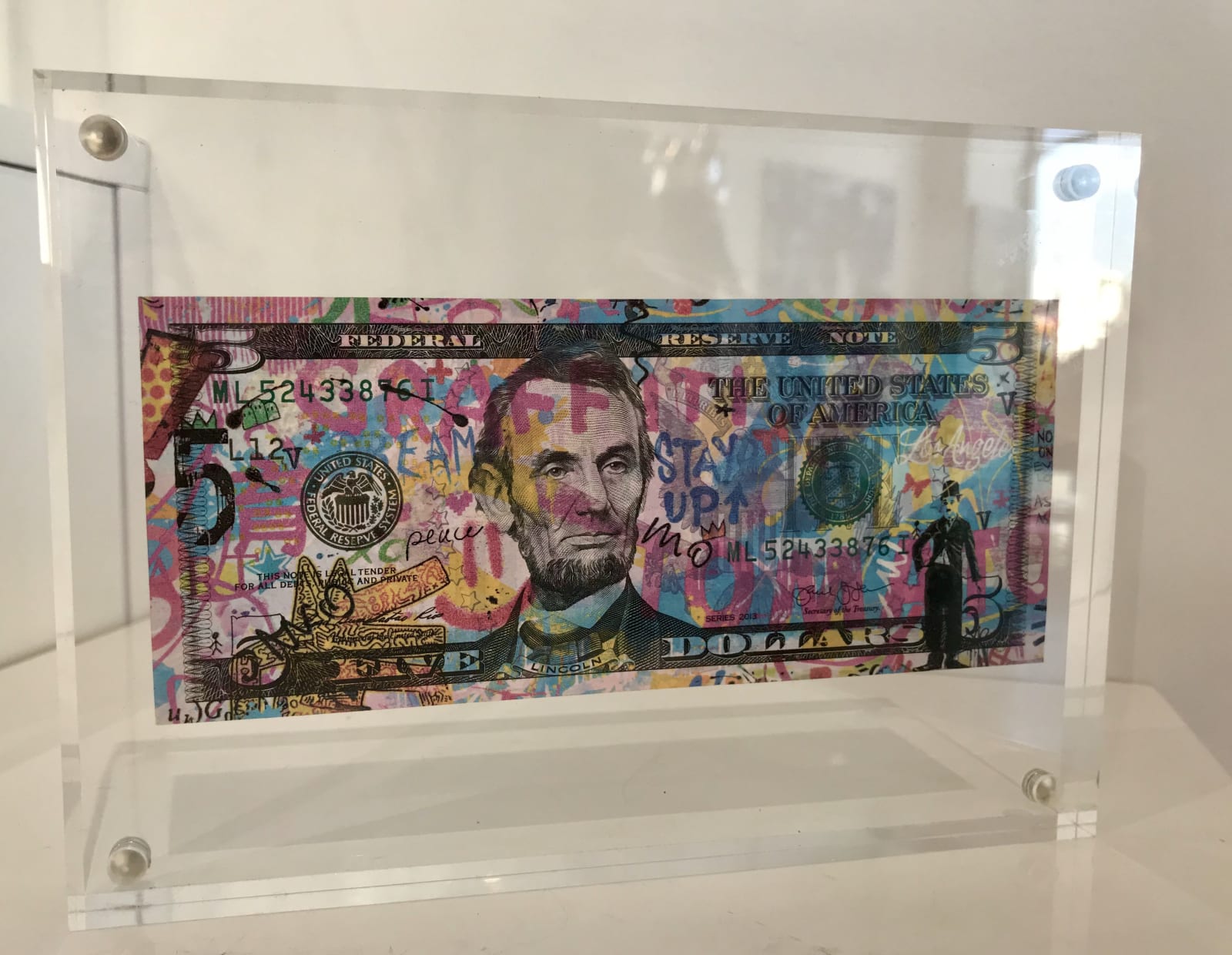 CHRISTOPHE CATELAIN, IN FIVE WE TRUST, 2019