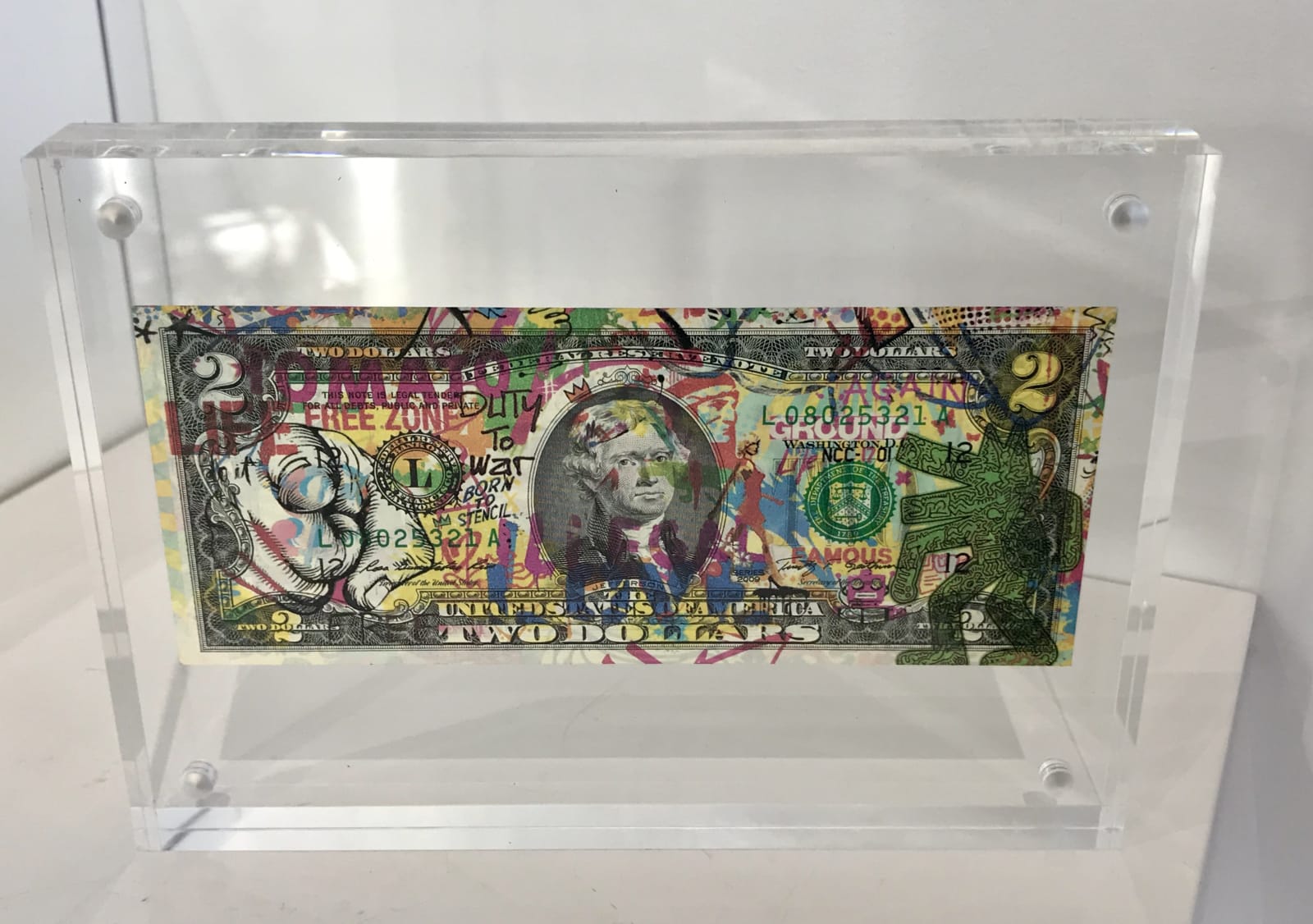CHRISTOPHE CATELAIN, IN TWO WE TRUST, 2019
