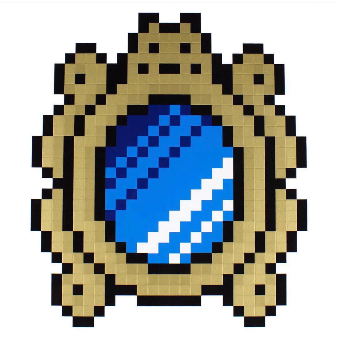 INVADER, VERSAILLES BLEU, 2018