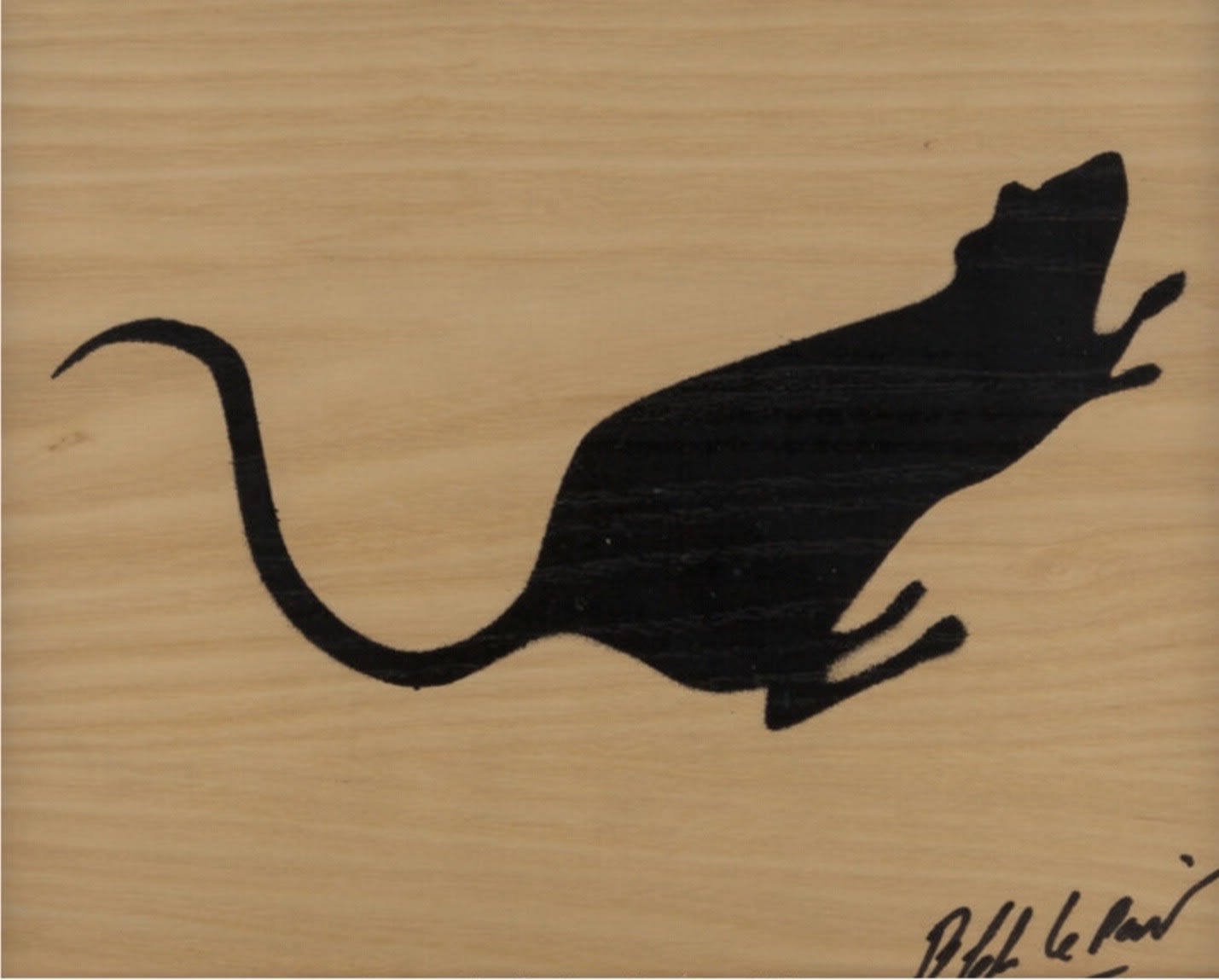 BLEK LE RAT, RAT STENCIL, 2011
