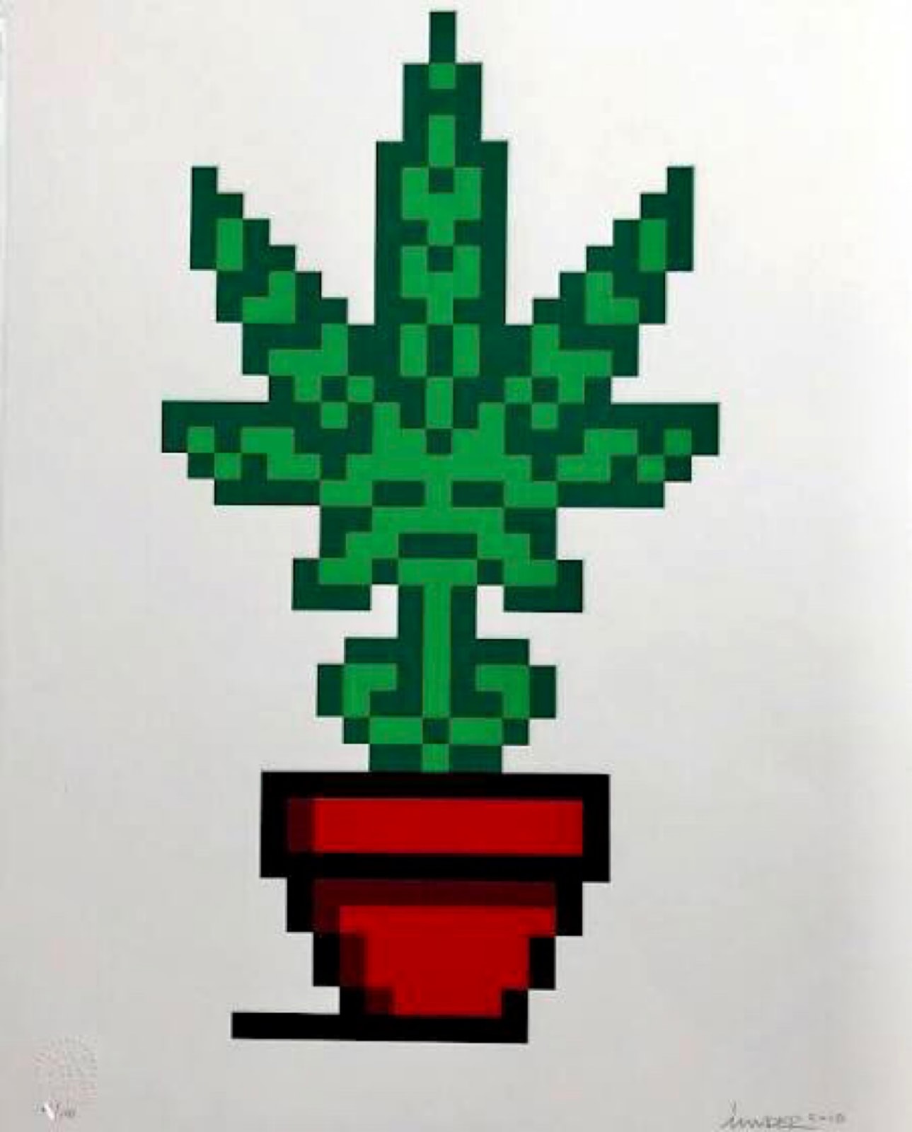INVADER, HOLLYWEED, 2018