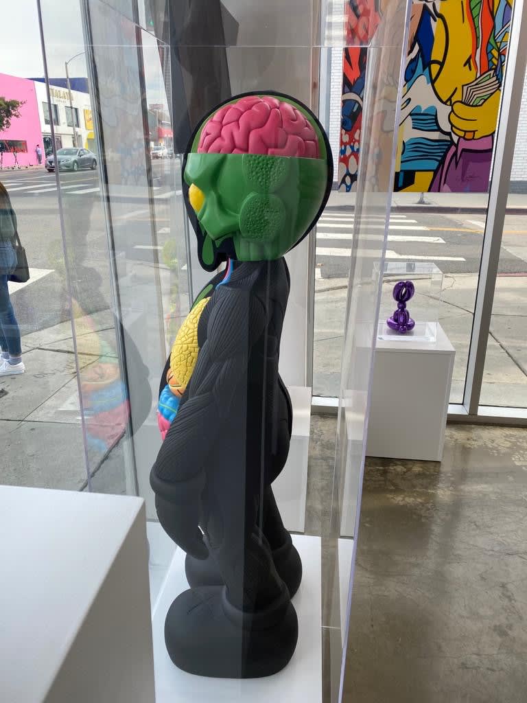 KAWS, Four Ft Dissected Black, 2009