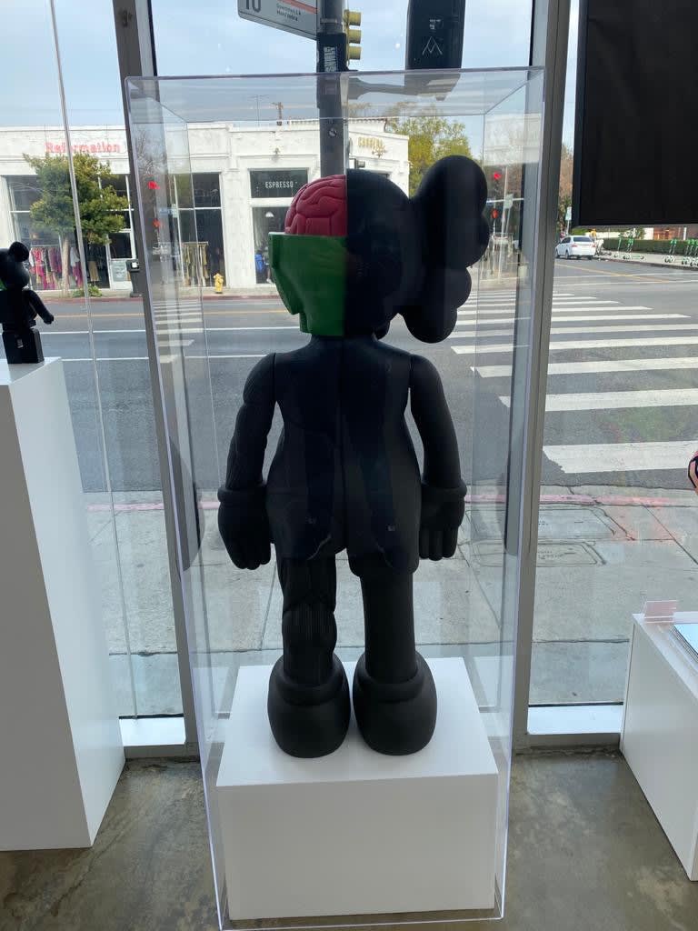 KAWS, Four Ft Dissected Black, 2009